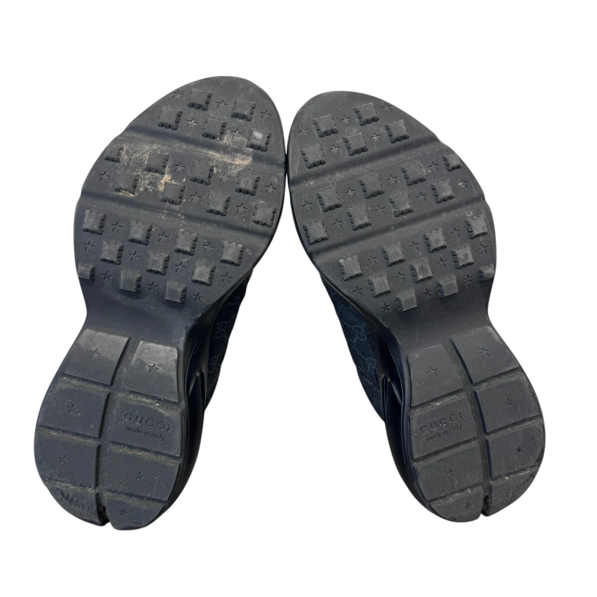 Men's Rhyton Low Trainers Black Size EU 44 / UK 10 - Image 11