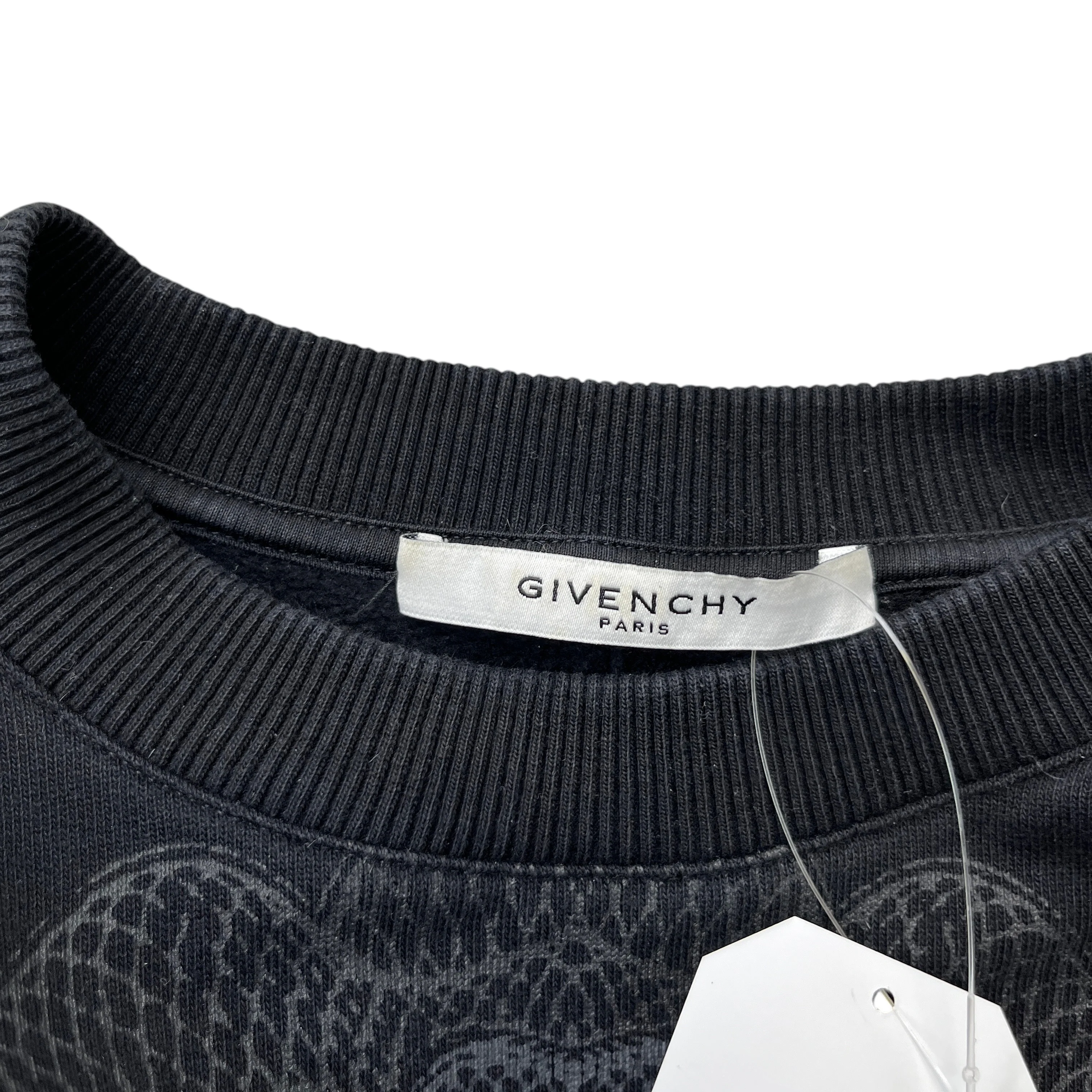 Men's Riccardo Tisci Ss 2017 1000 Bill Dormio Sweatshirt Black Size M - Image 7