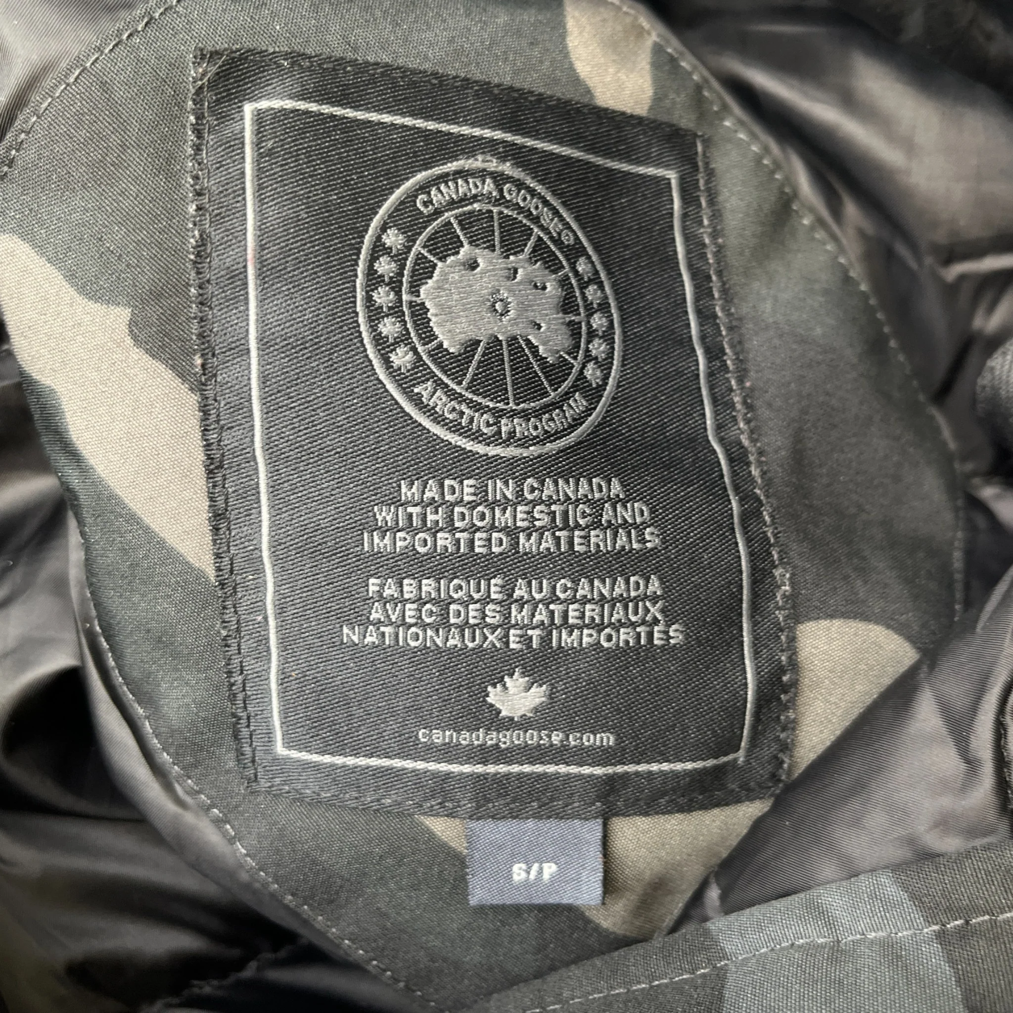 Men's Rideau Down Jacket Grey Size S - Image 7