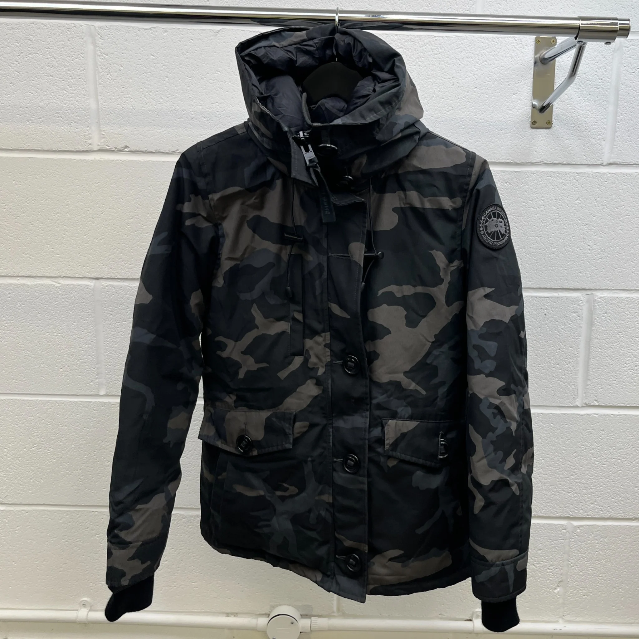 Men's Rideau Down Jacket Grey Size S - Image 8