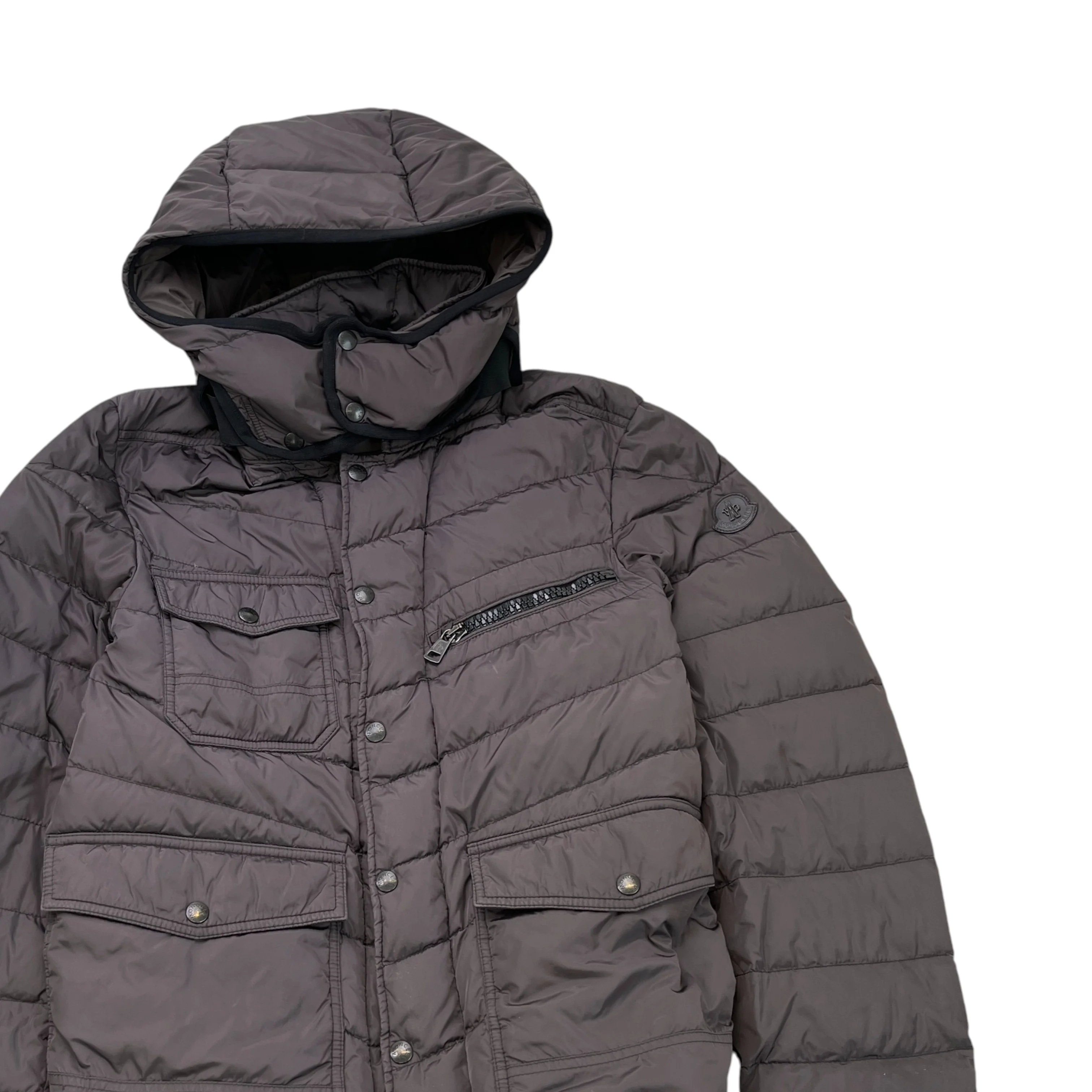 Men's River Down Jacket Grey Size 3 / L - Image 3