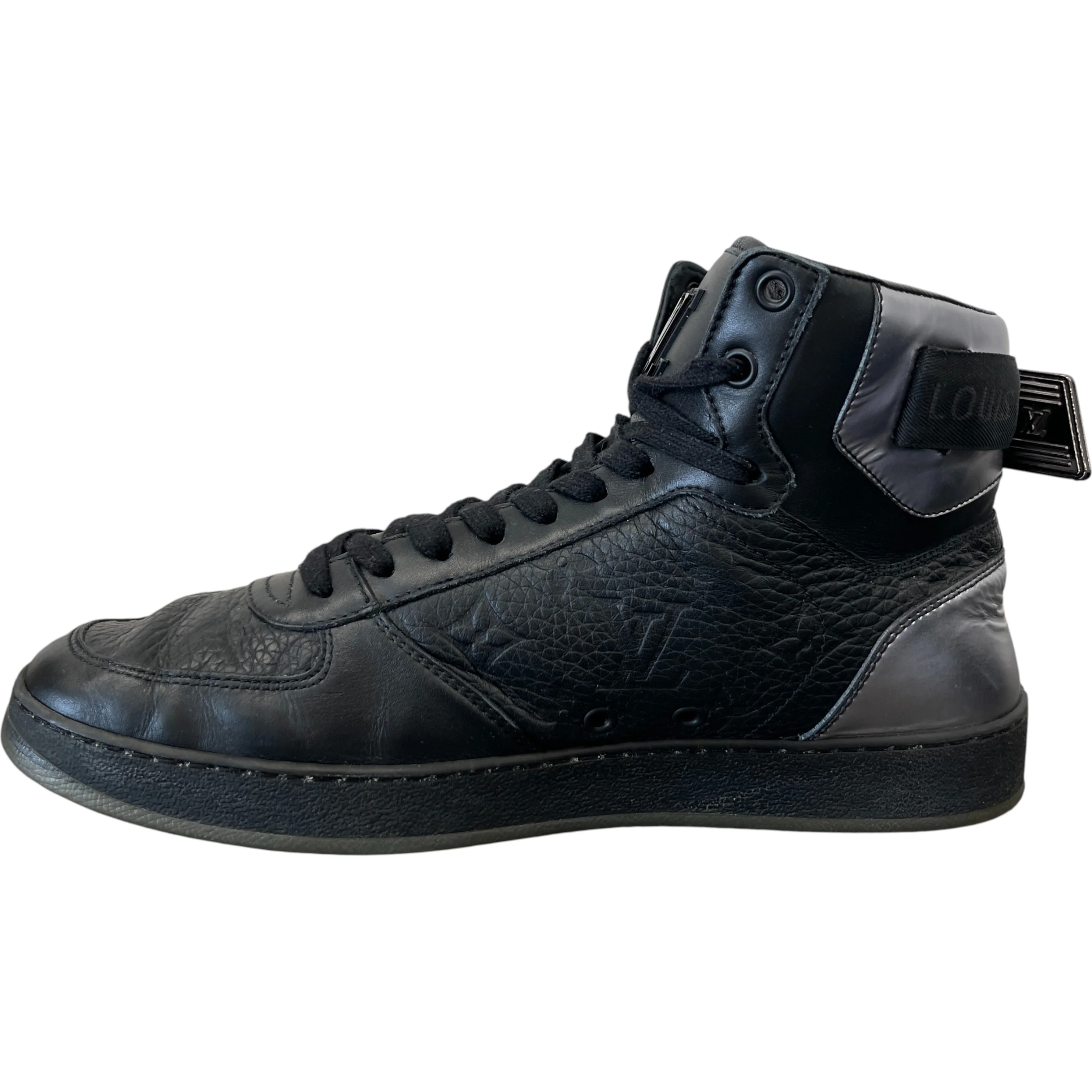Men's Rivoli High Trainers Black Size EU 41 / UK 7 - Image 2