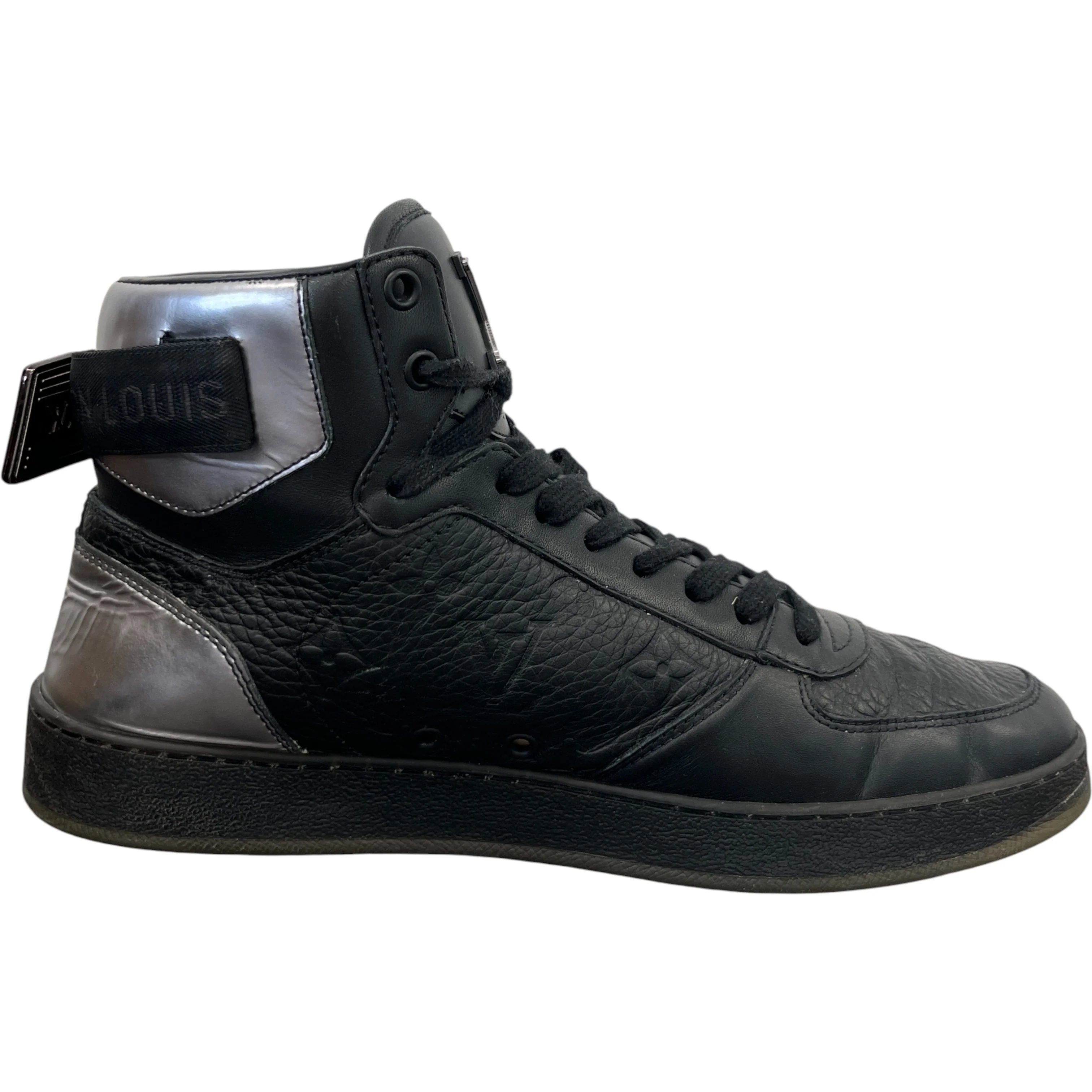 Men's Rivoli High Trainers Black Size EU 41 / UK 7 - Image 4