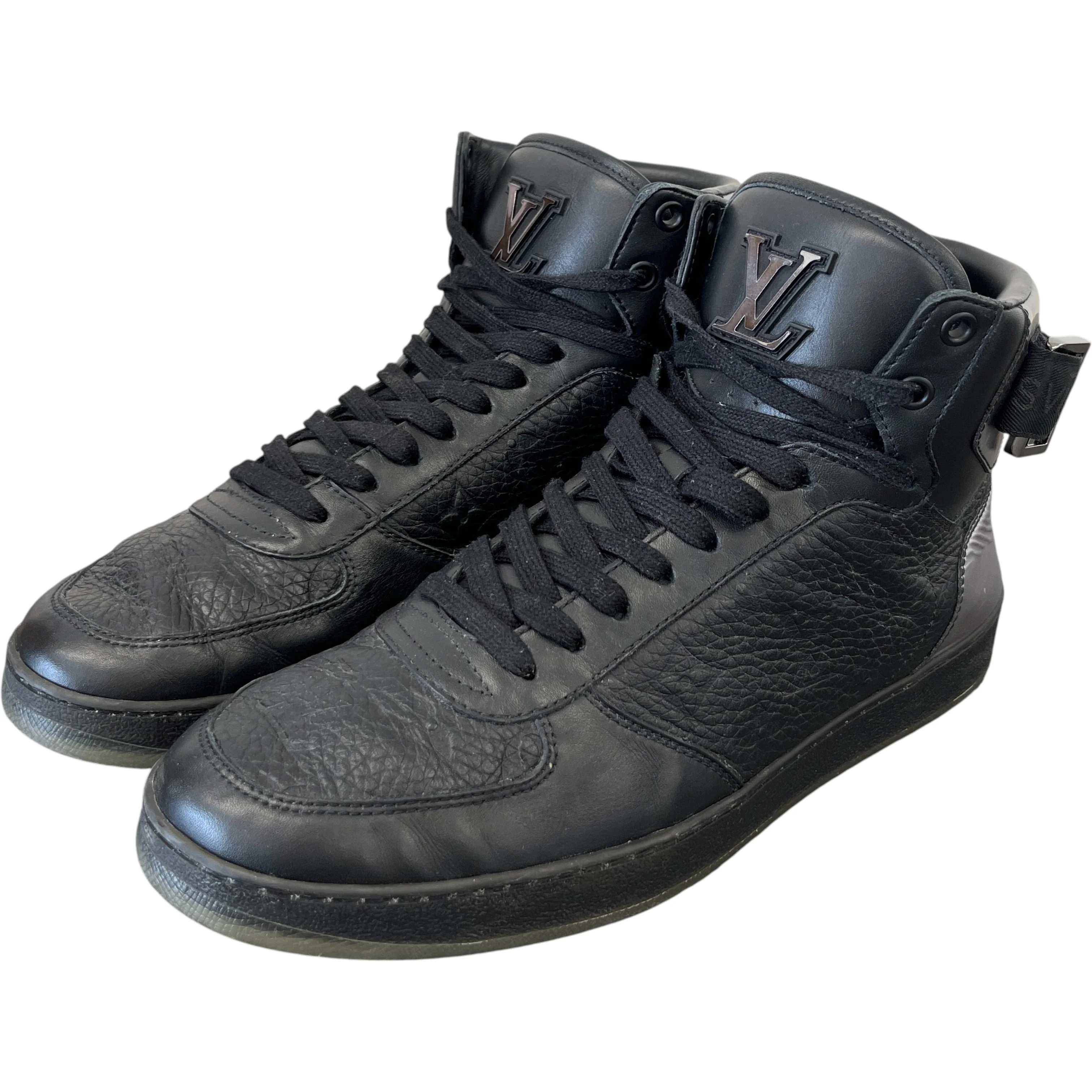 Men's Rivoli High Trainers Black Size EU 41 / UK 7 - Image 9