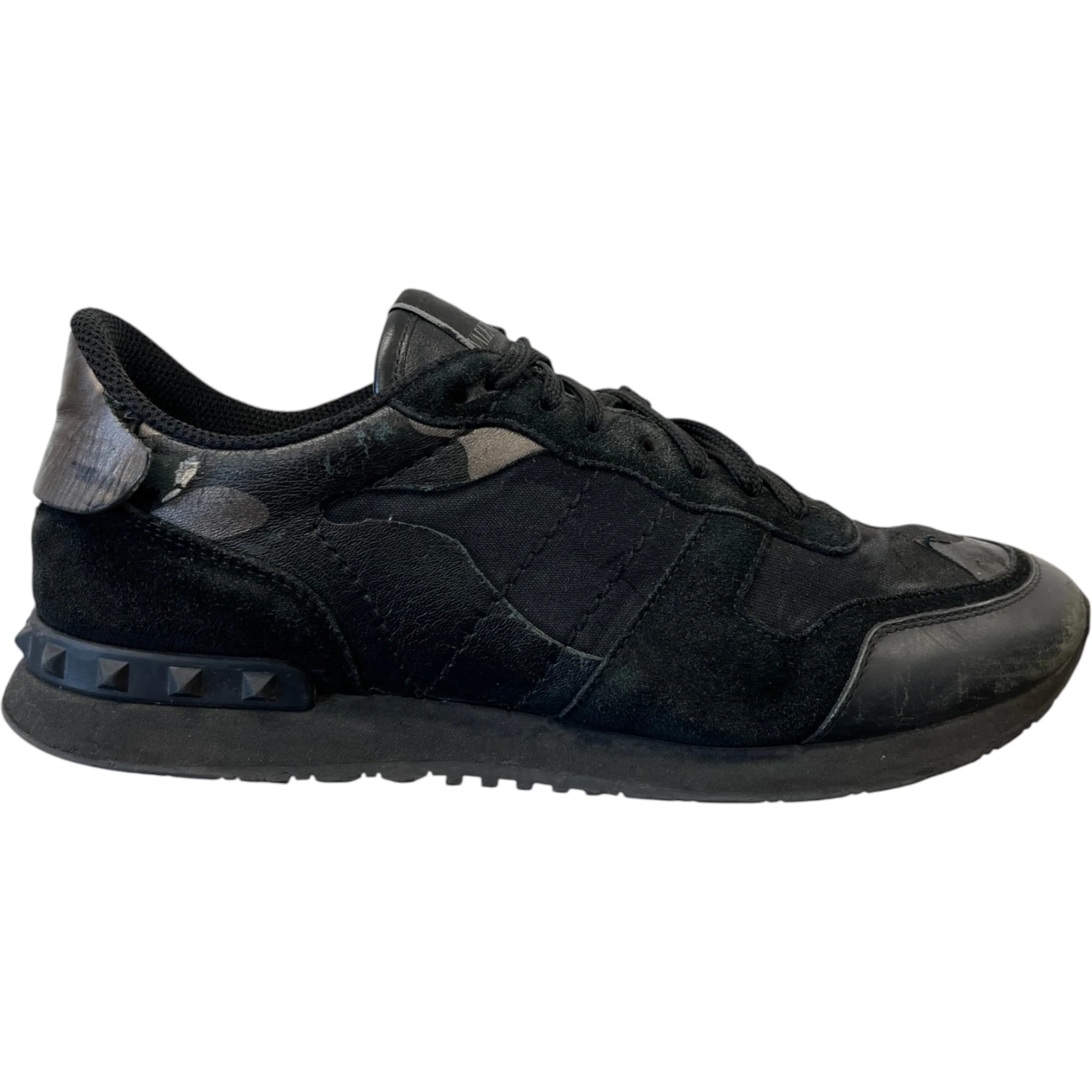 Men's Rock Runner Low Trainers Black Size EU 43 / UK 9