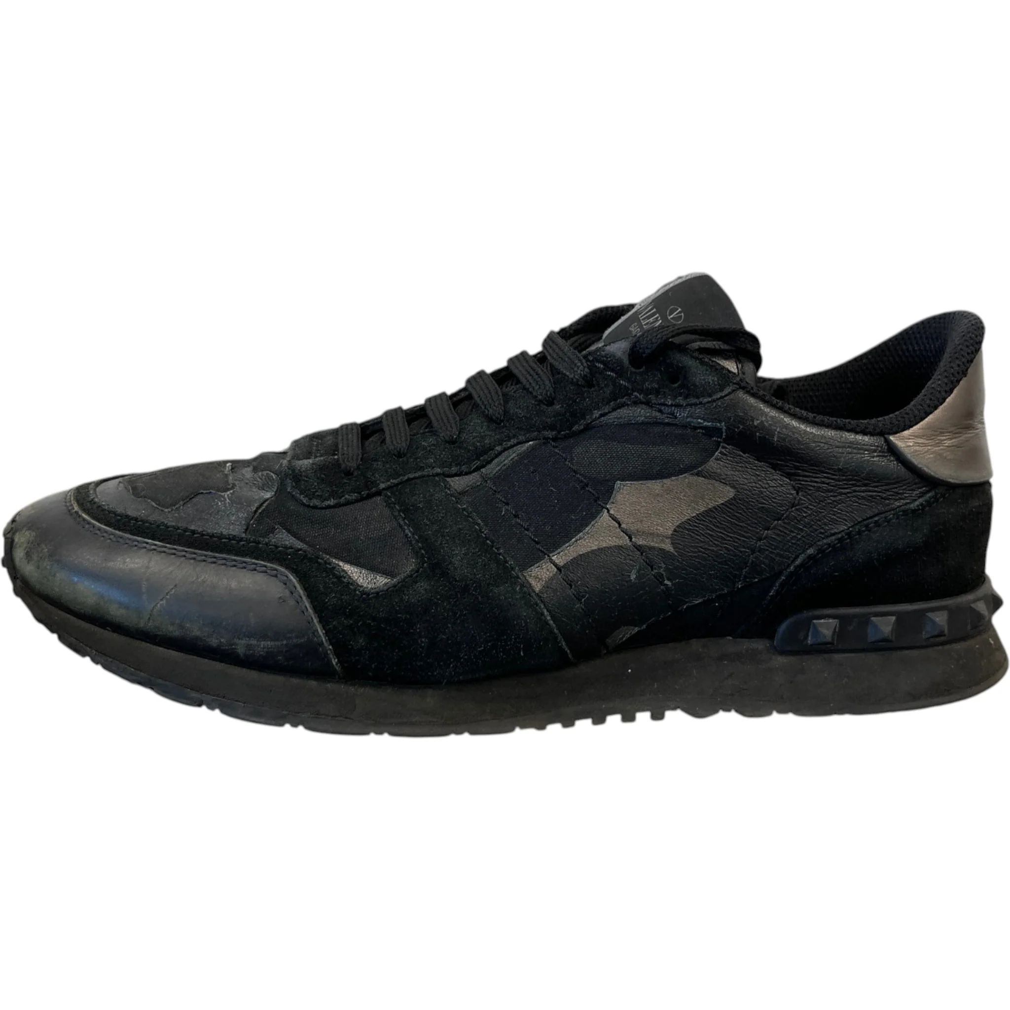 Men's Rock Runner Low Trainers Black Size EU 43 / UK 9 - Image 5