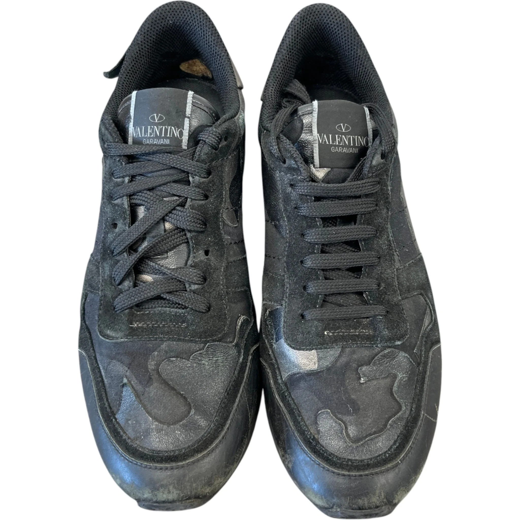 Men's Rock Runner Low Trainers Black Size EU 43 / UK 9 - Image 6