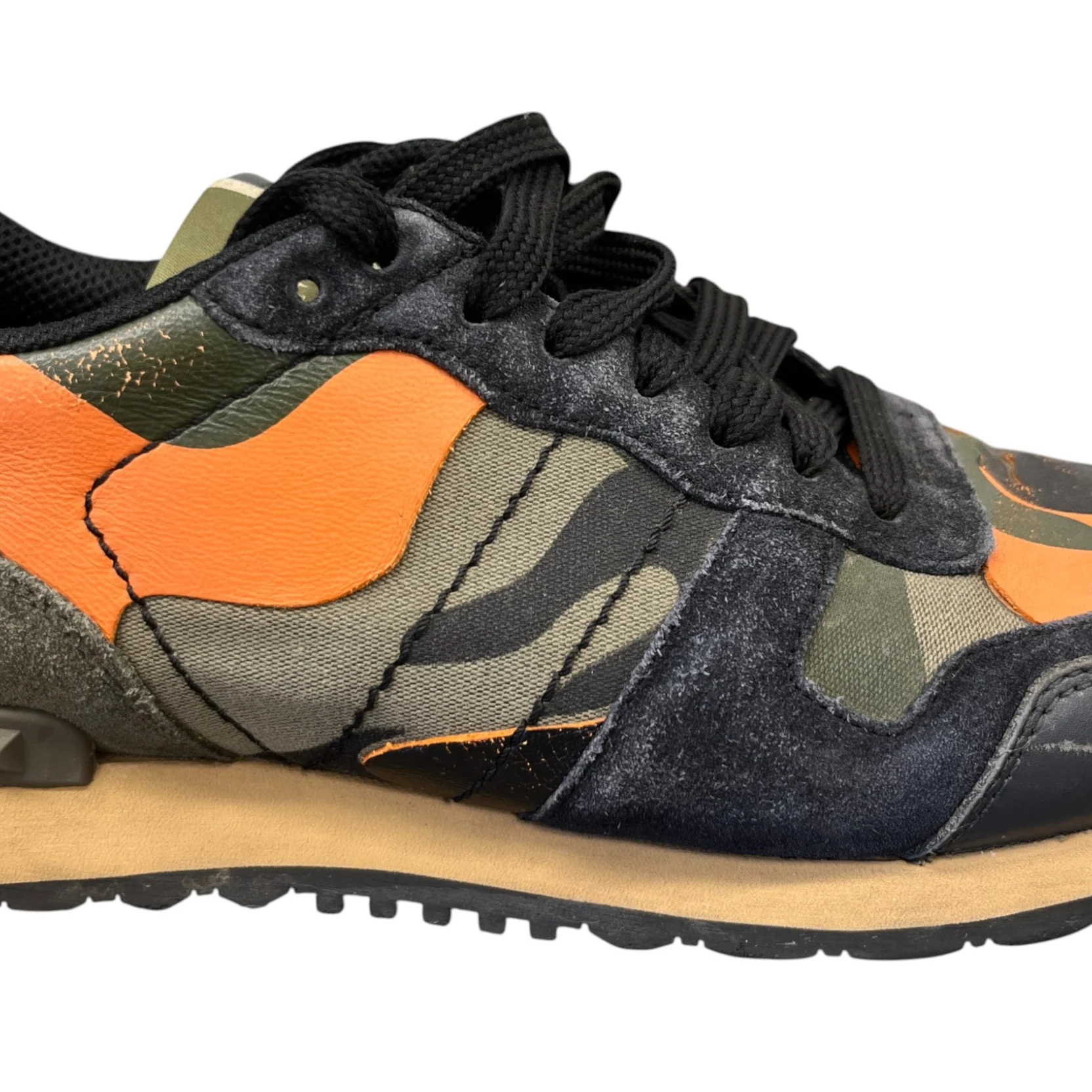 Men's Rock Runner Low Trainers Orange Size EU 40 / UK 6 - Image 12