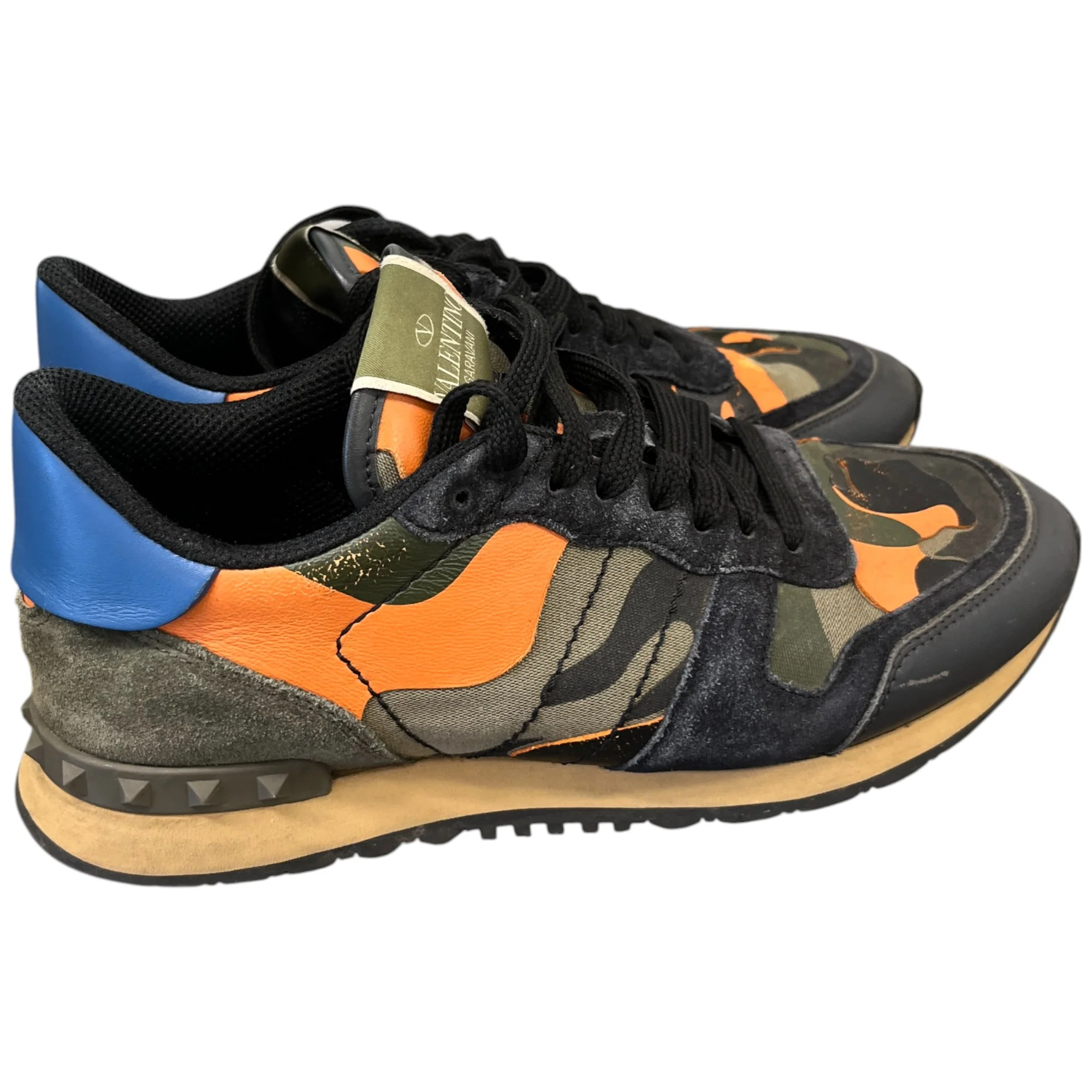 Men's Rock Runner Low Trainers Orange Size EU 40 / UK 6 - Image 8