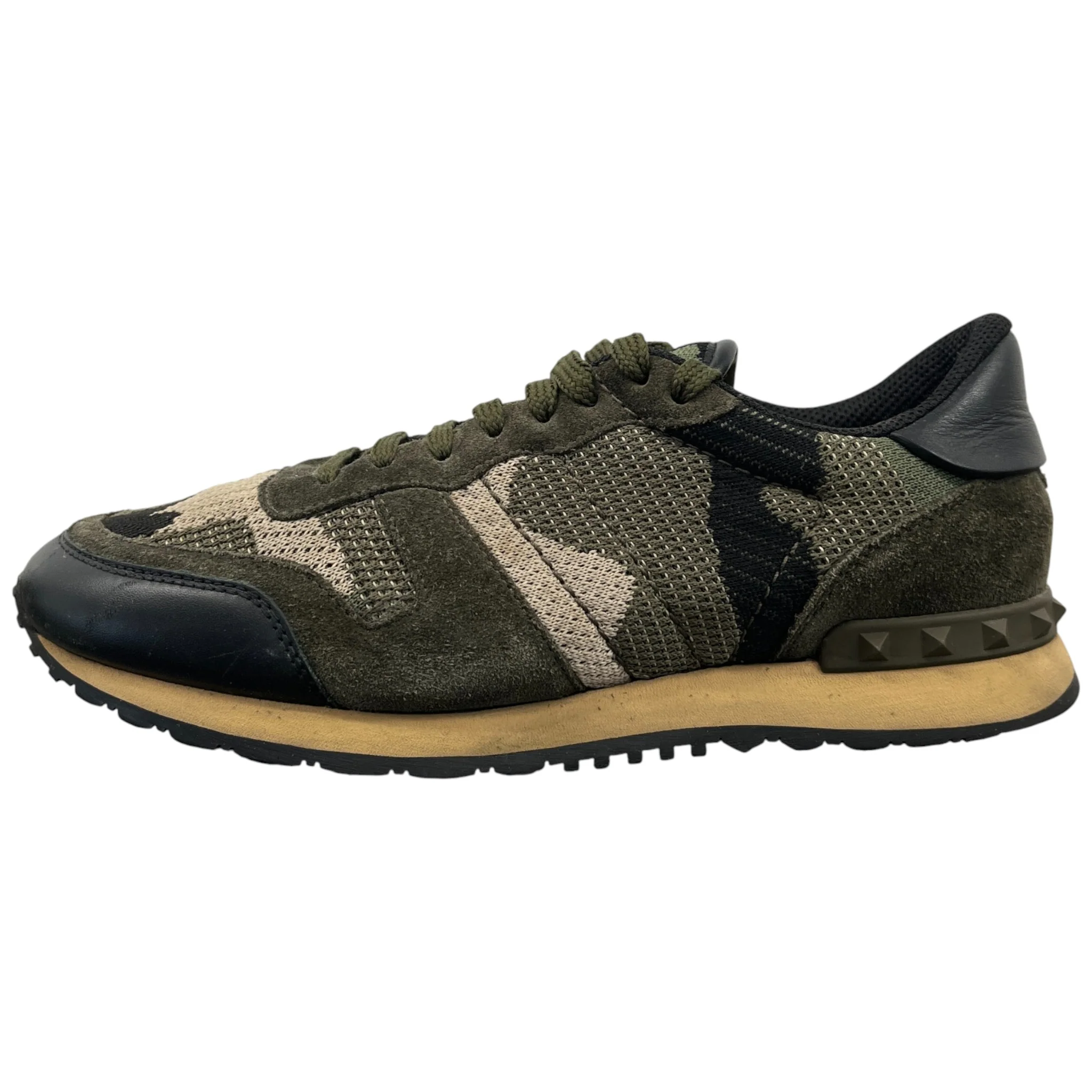 Men's Rockrunner Camouflage Low Trainers Khaki Size EU 39.5 / UK 5.5 - Image 5