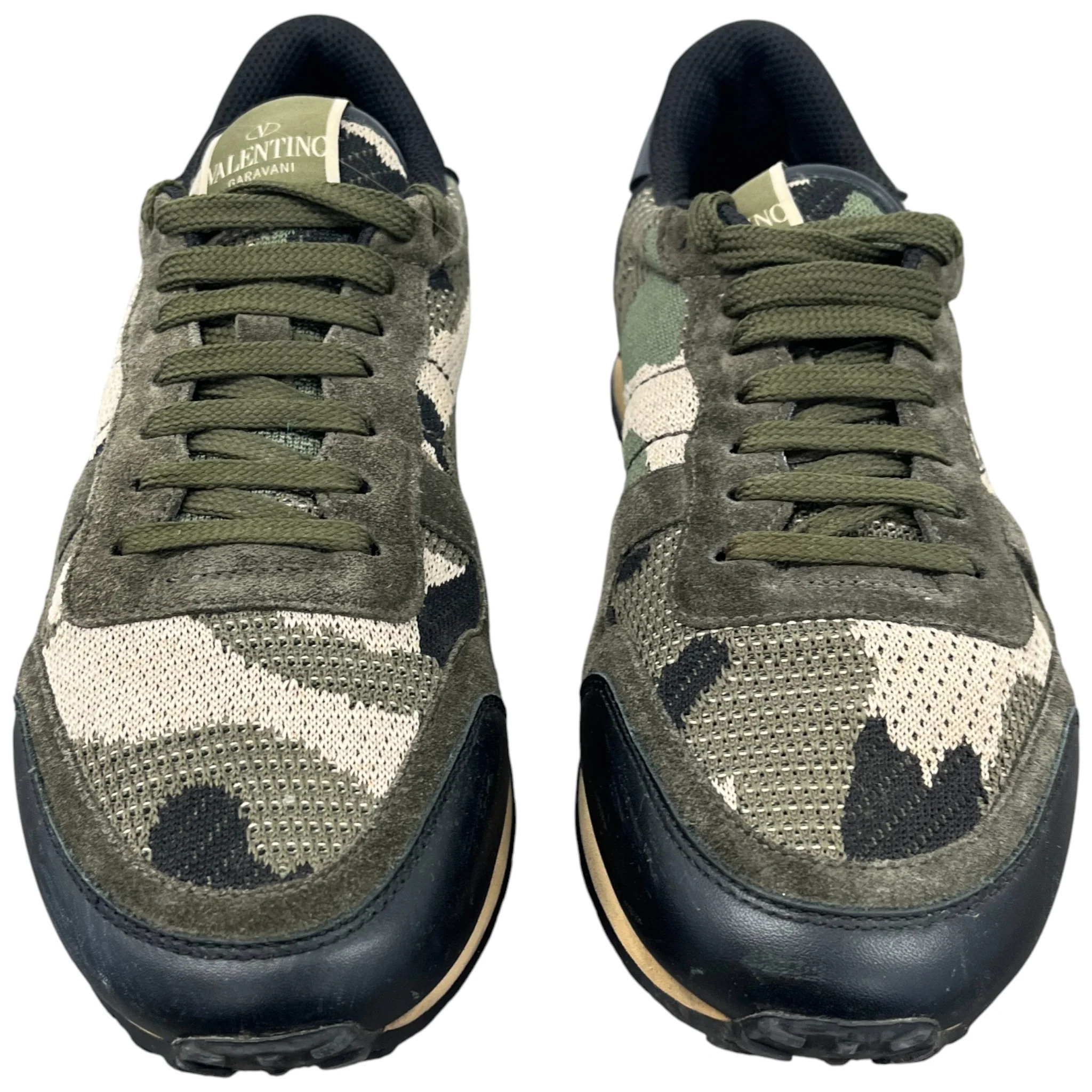 Men's Rockrunner Camouflage Low Trainers Khaki Size EU 39.5 / UK 5.5 - Image 6
