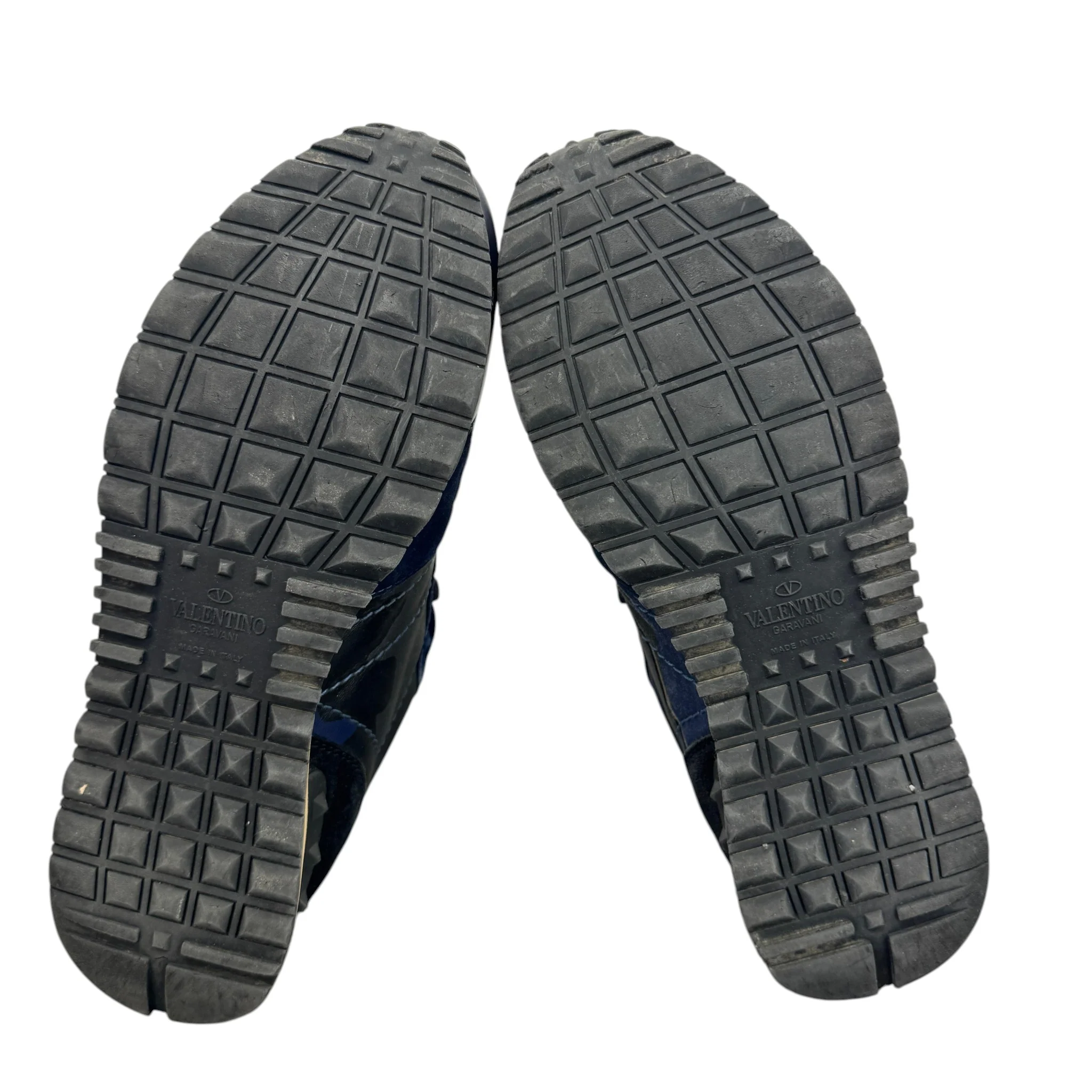 Men's Rockrunner Camouflage Low Trainers Navy Size EU 41 / UK 7 - Image 9