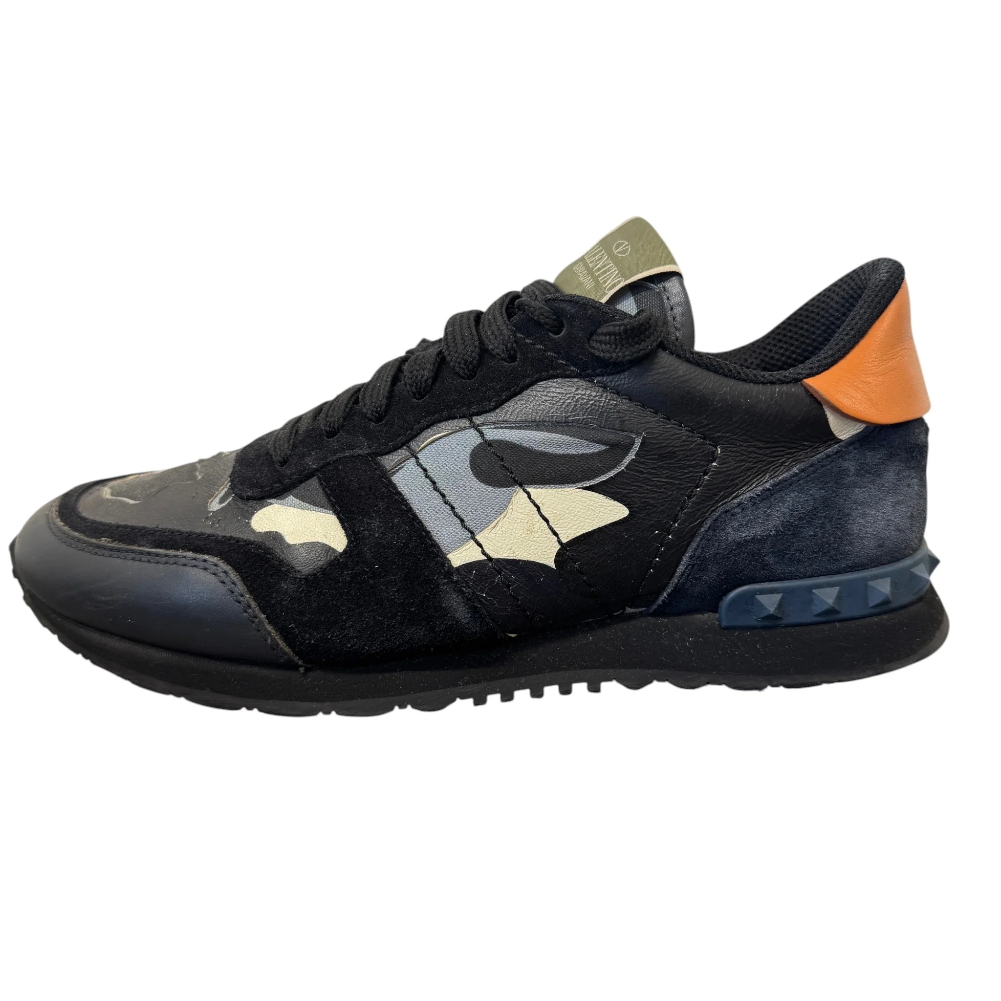 Men's Rockrunner Low Trainers Black Size EU 39 / UK 5 - Image 4