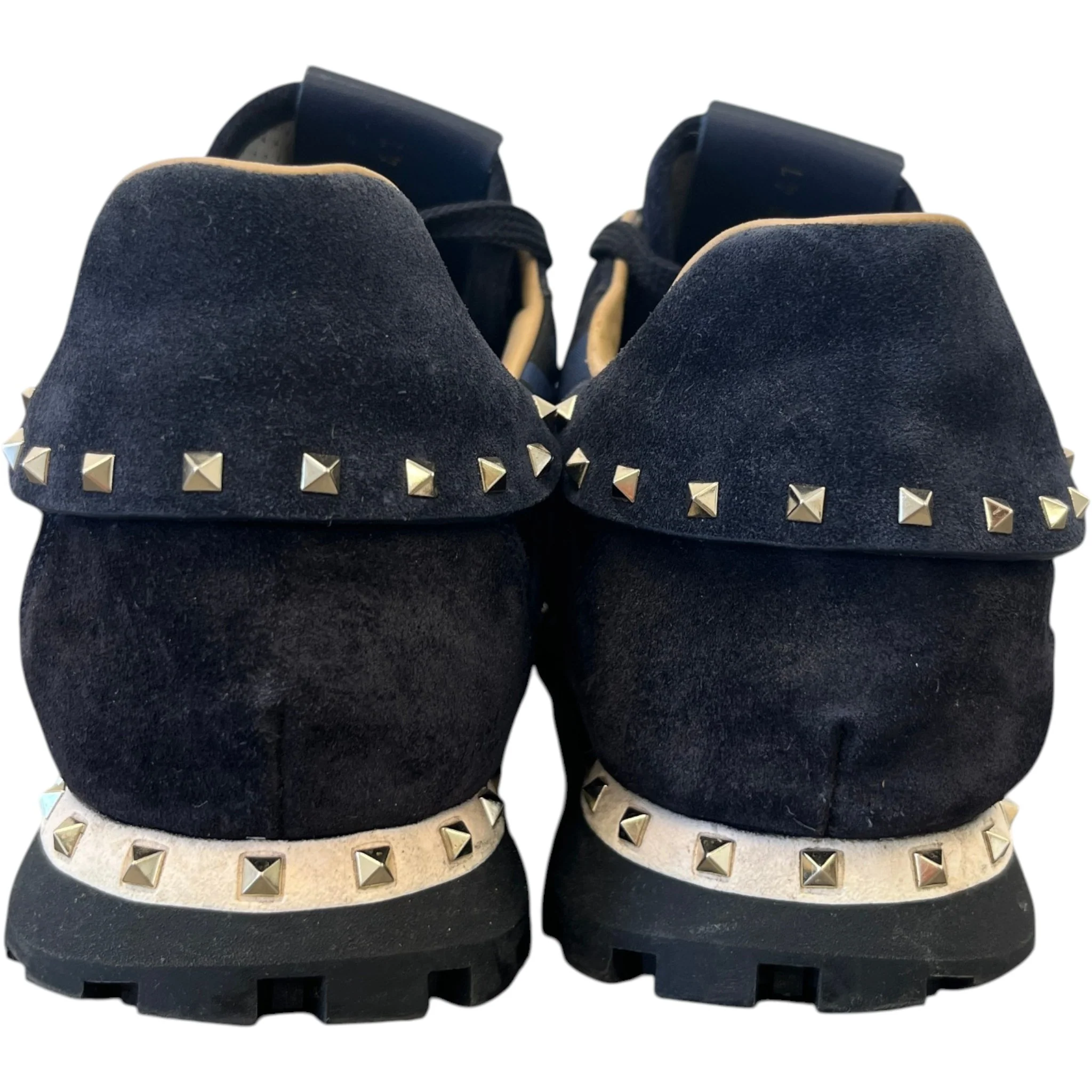 Men's Rockstud Camouflage Low Trainers Navy Size EU 41 / UK 7 - Image 7