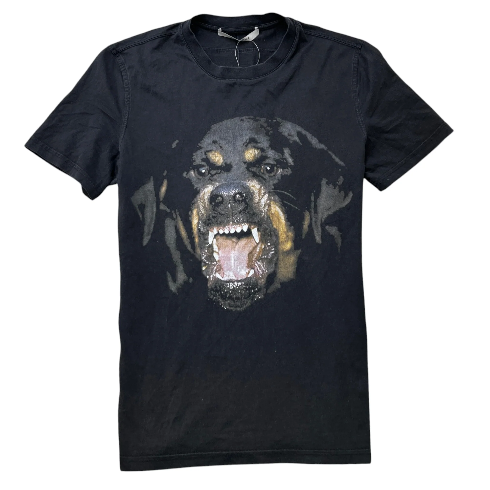 Men's Rottweiler Cloumbian Fit T-Shirt Black Size S