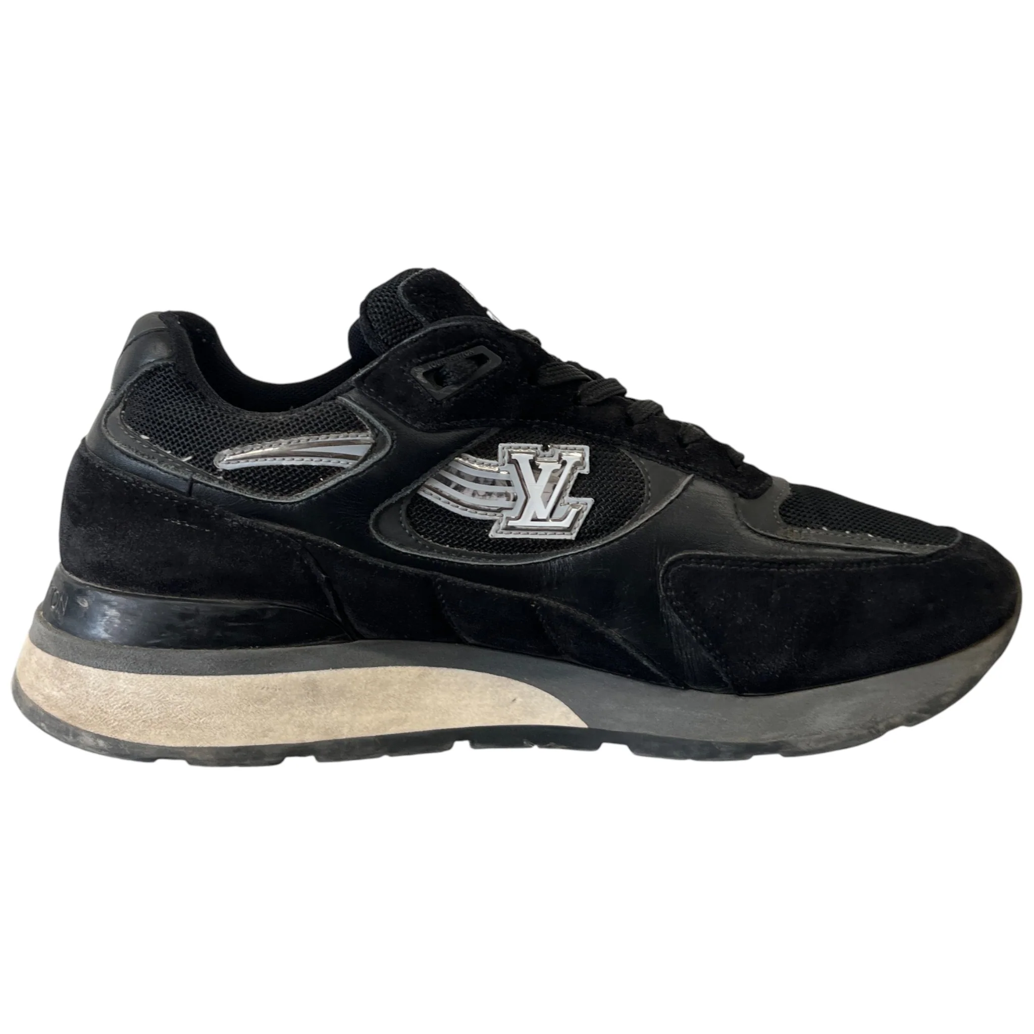 Men's Run Away Low Trainers Black Size EU 41 / UK 7 - Image 4