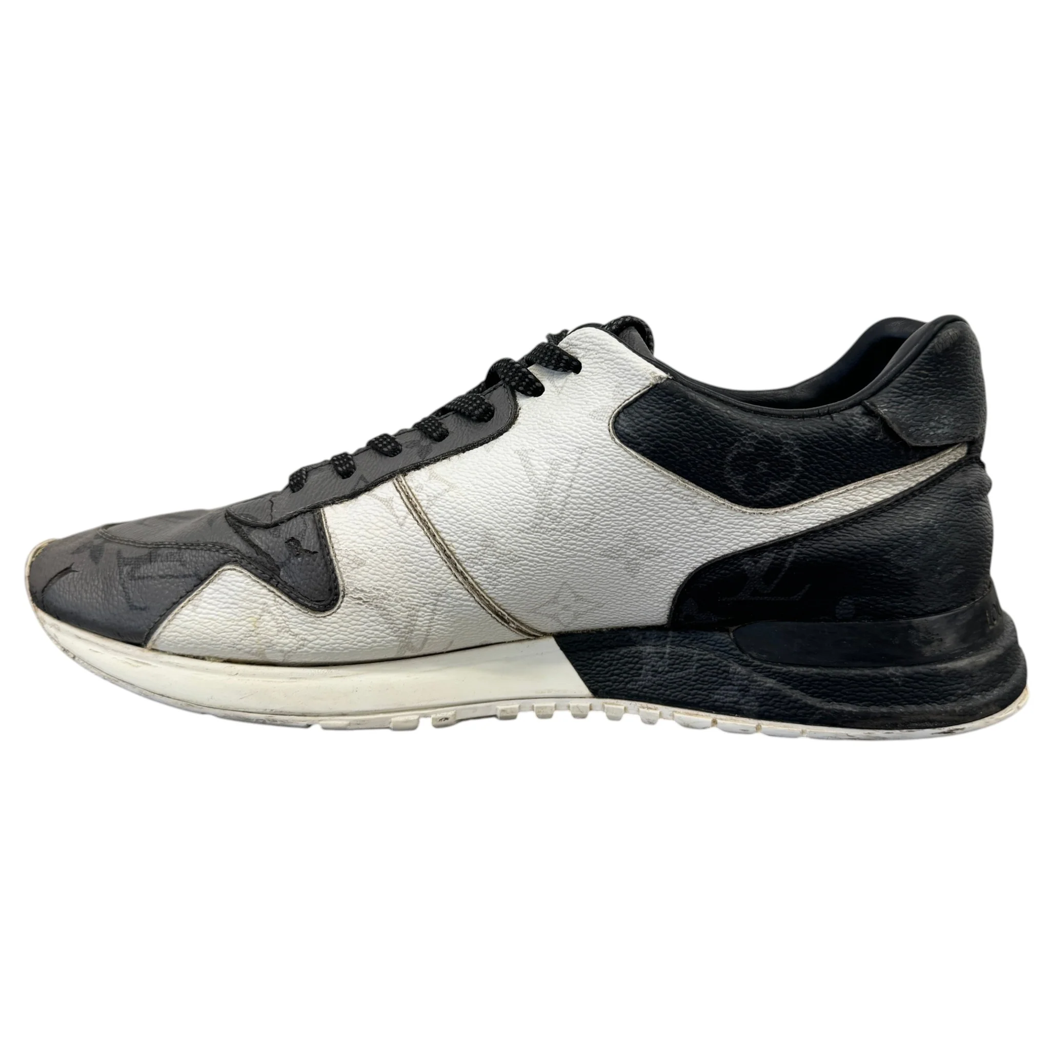 Men's Run Away Low Trainers Black Size EU 41.5 / UK 7.5 - Image 2