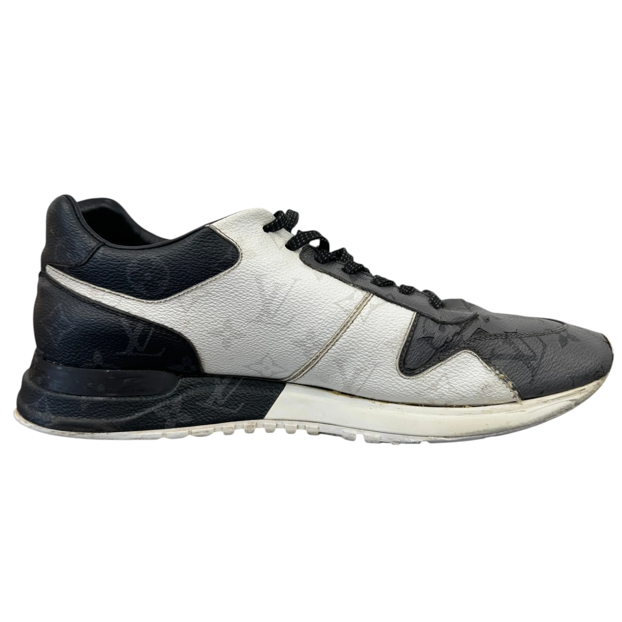 Men's Run Away Low Trainers Black Size EU 41.5 / UK 7.5 - Image 4