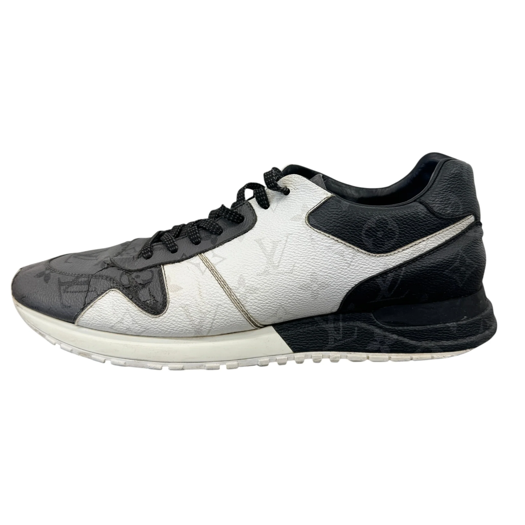 Men's Run Away Low Trainers Black Size EU 41.5 / UK 7.5 - Image 5
