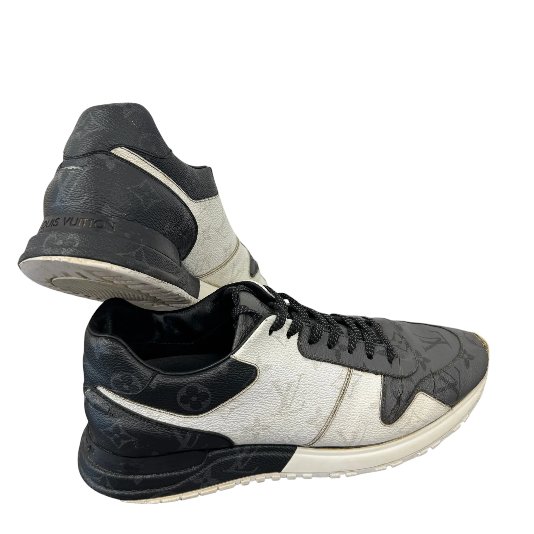 Men's Run Away Low Trainers Black Size EU 41.5 / UK 7.5 - Image 8