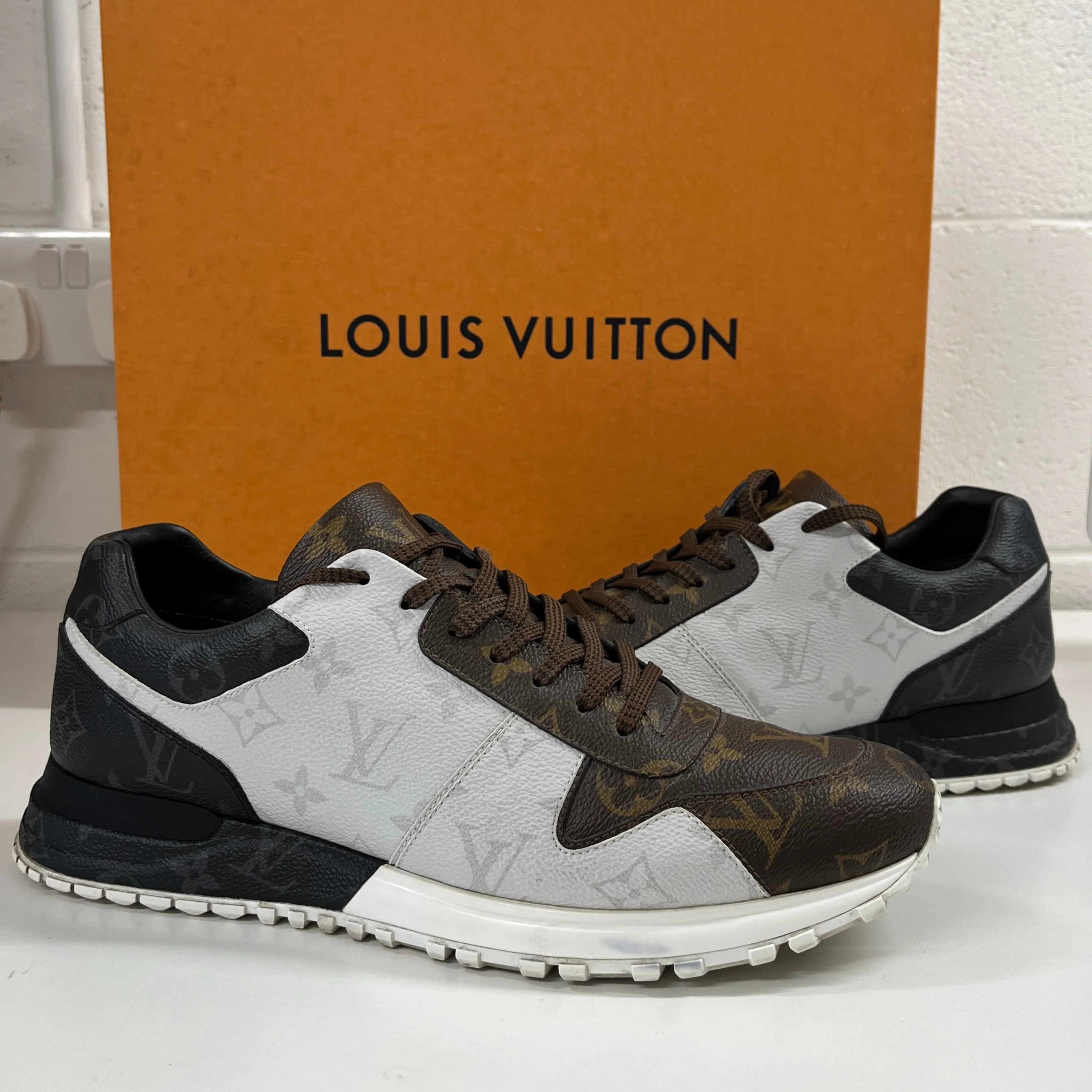 Men's Run Away Low Trainers Black Size EU 43 / UK 9 - Image 12