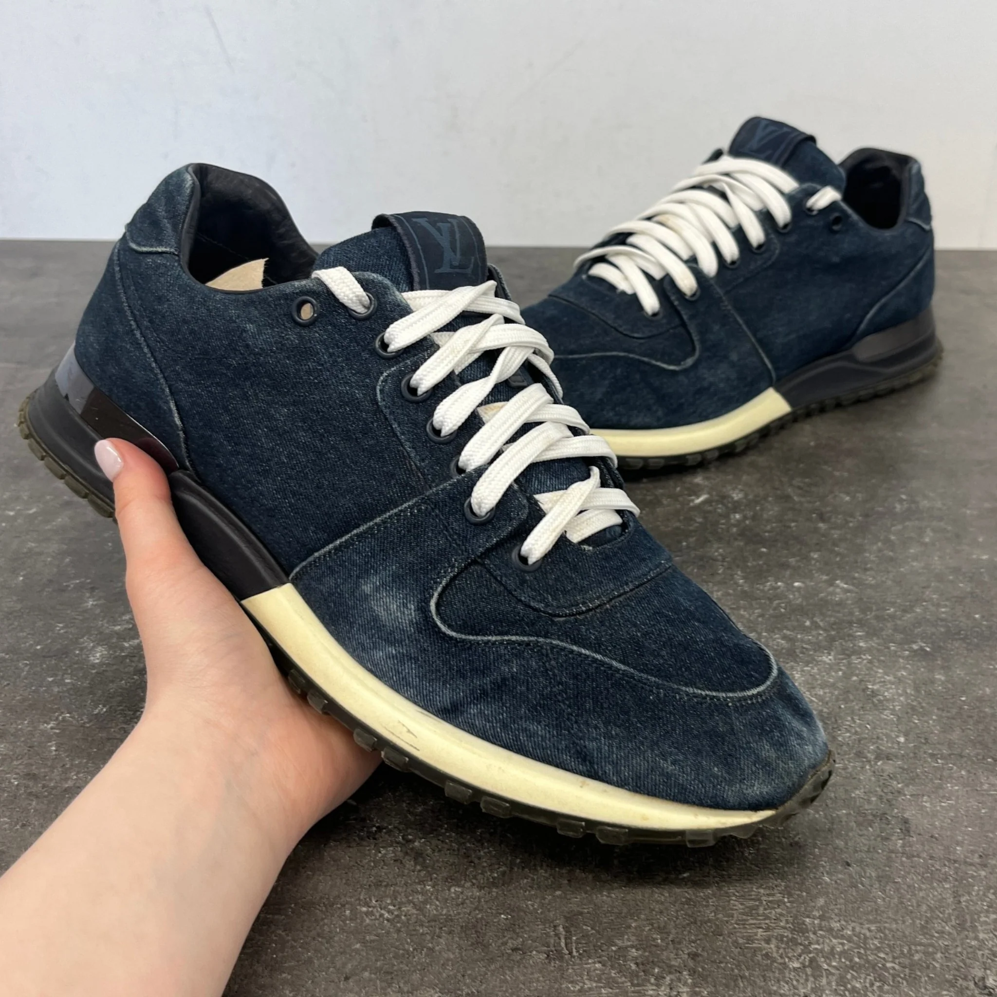 Men's Run Away Low Trainers Navy Size EU 42.5 / UK 8.5 - Image 12