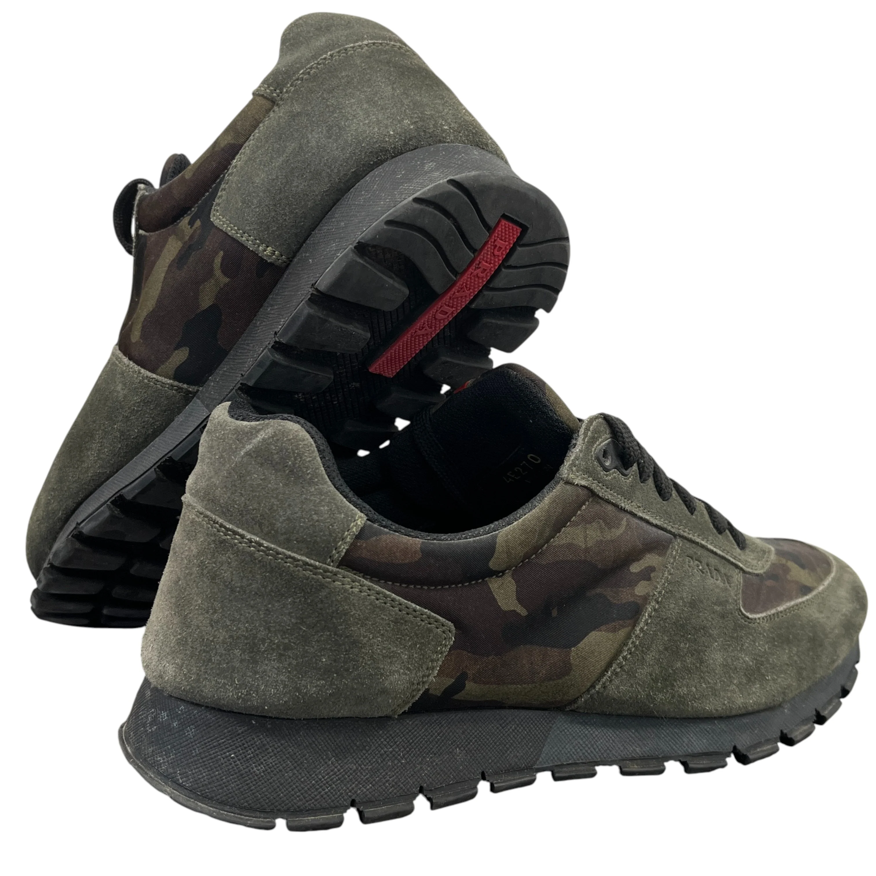Men's Runners Low Trainers Khaki Size EU 42 / UK 8 - Image 10