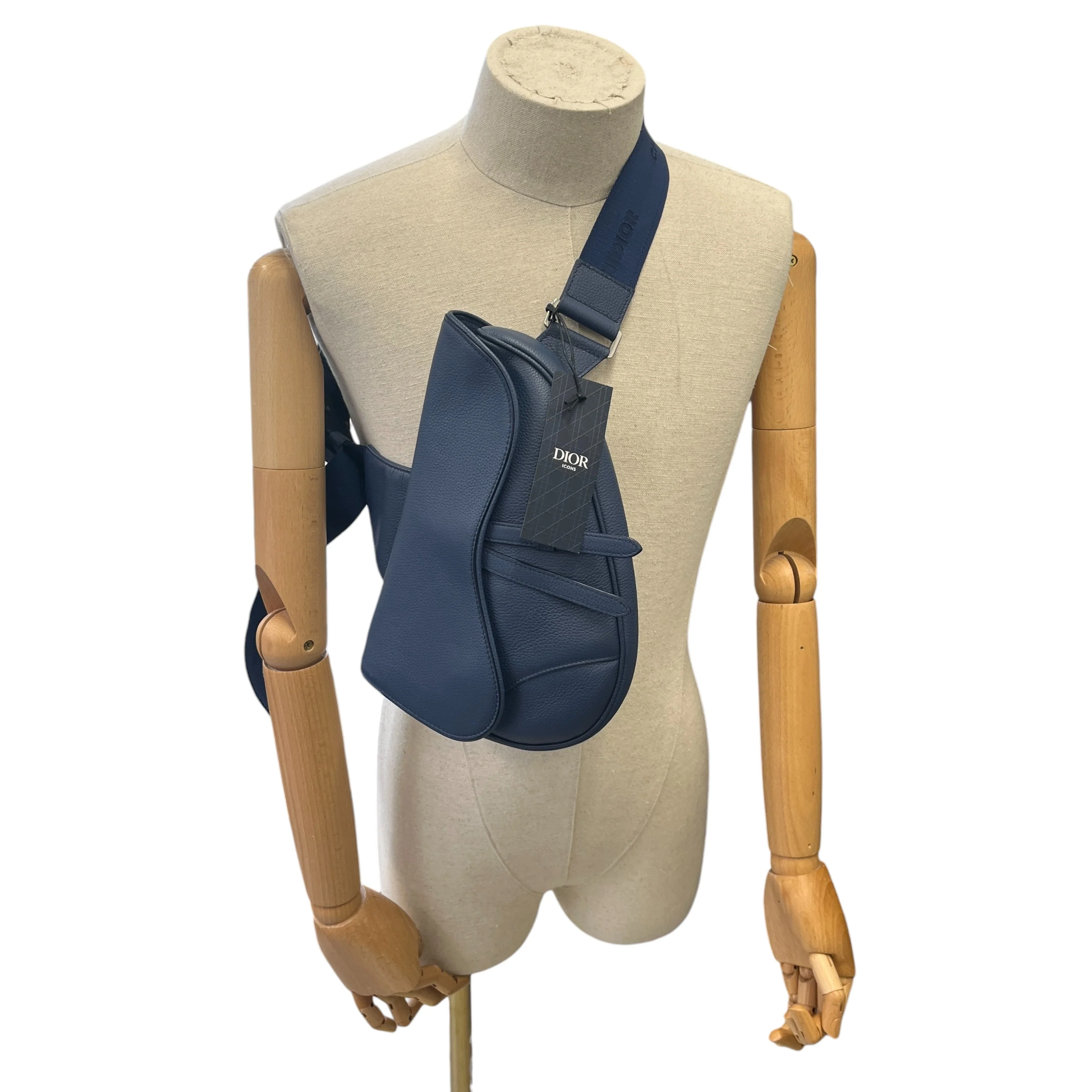 Men's Saddle Bag Blue - Image 2