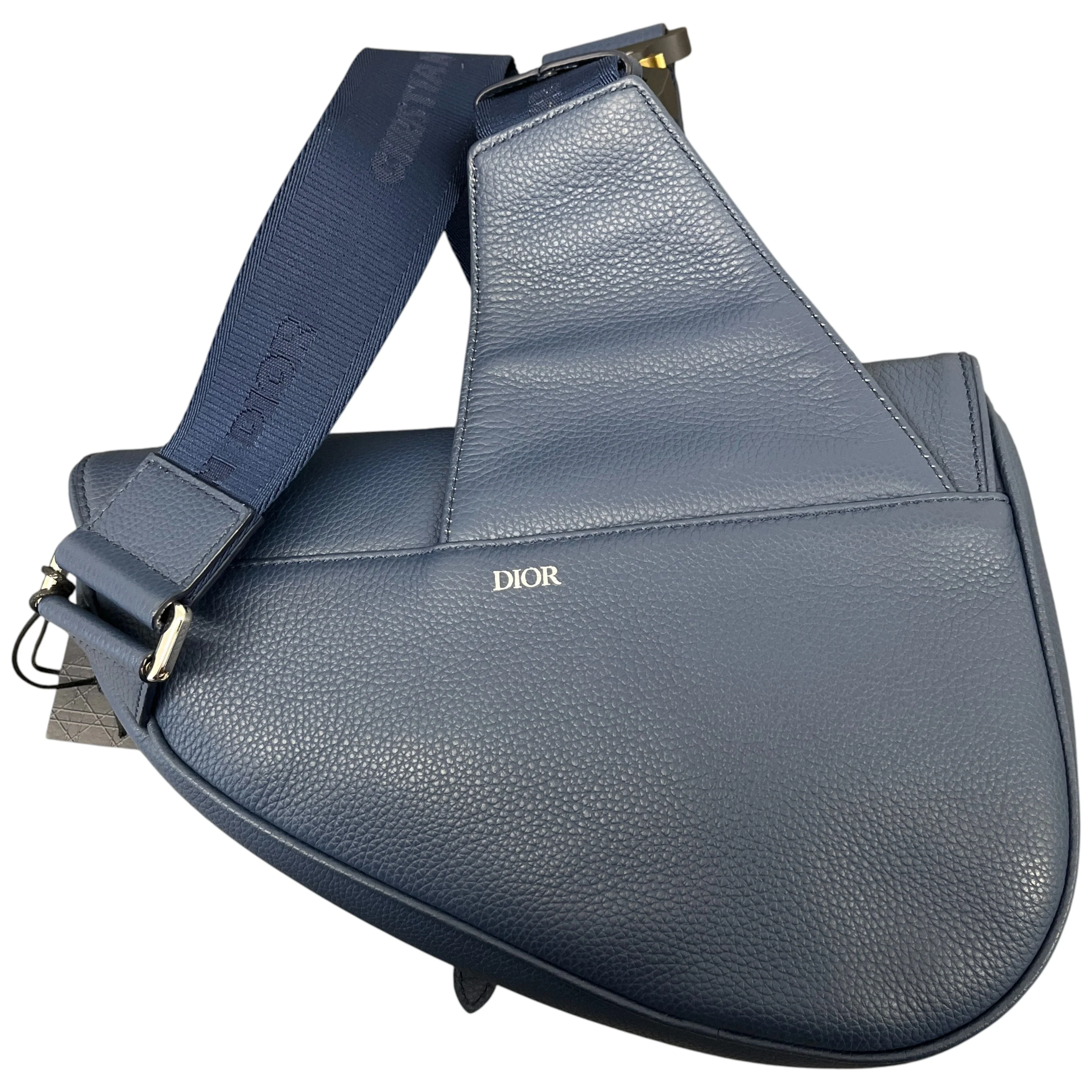 Men's Saddle Bag Blue - Image 5