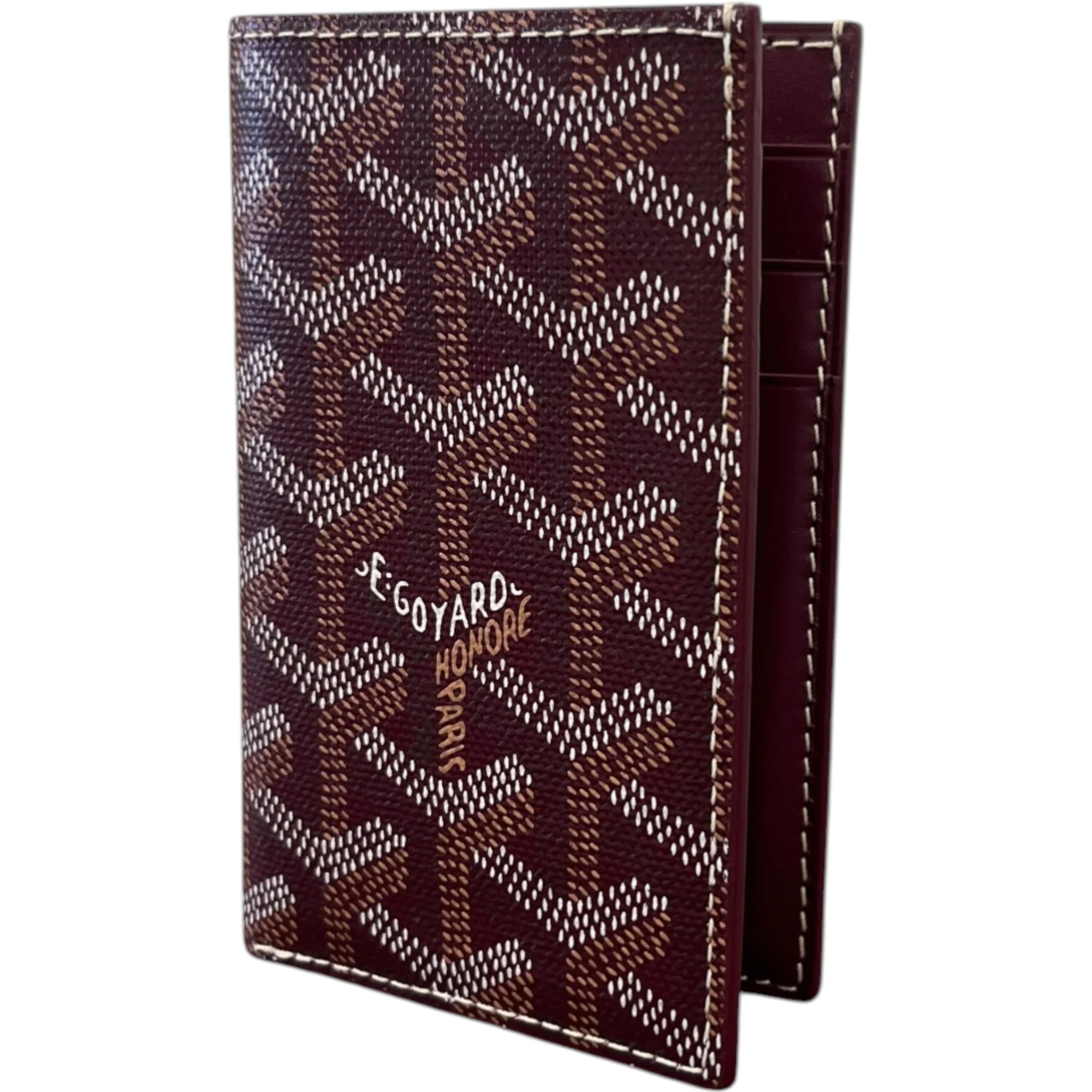 Men's Saint-Pierre Wallet Burgundy - Image 5