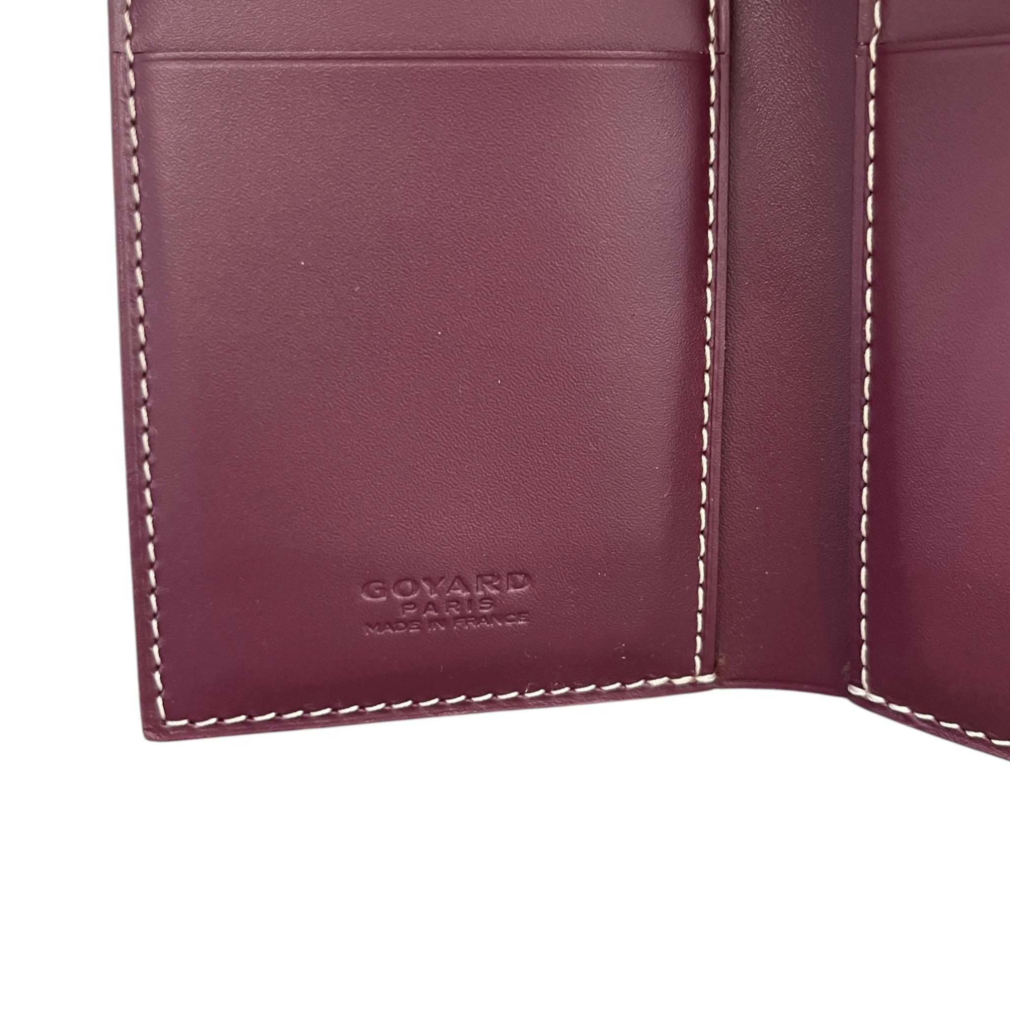 Men's Saint-Pierre Wallet Burgundy - Image 7