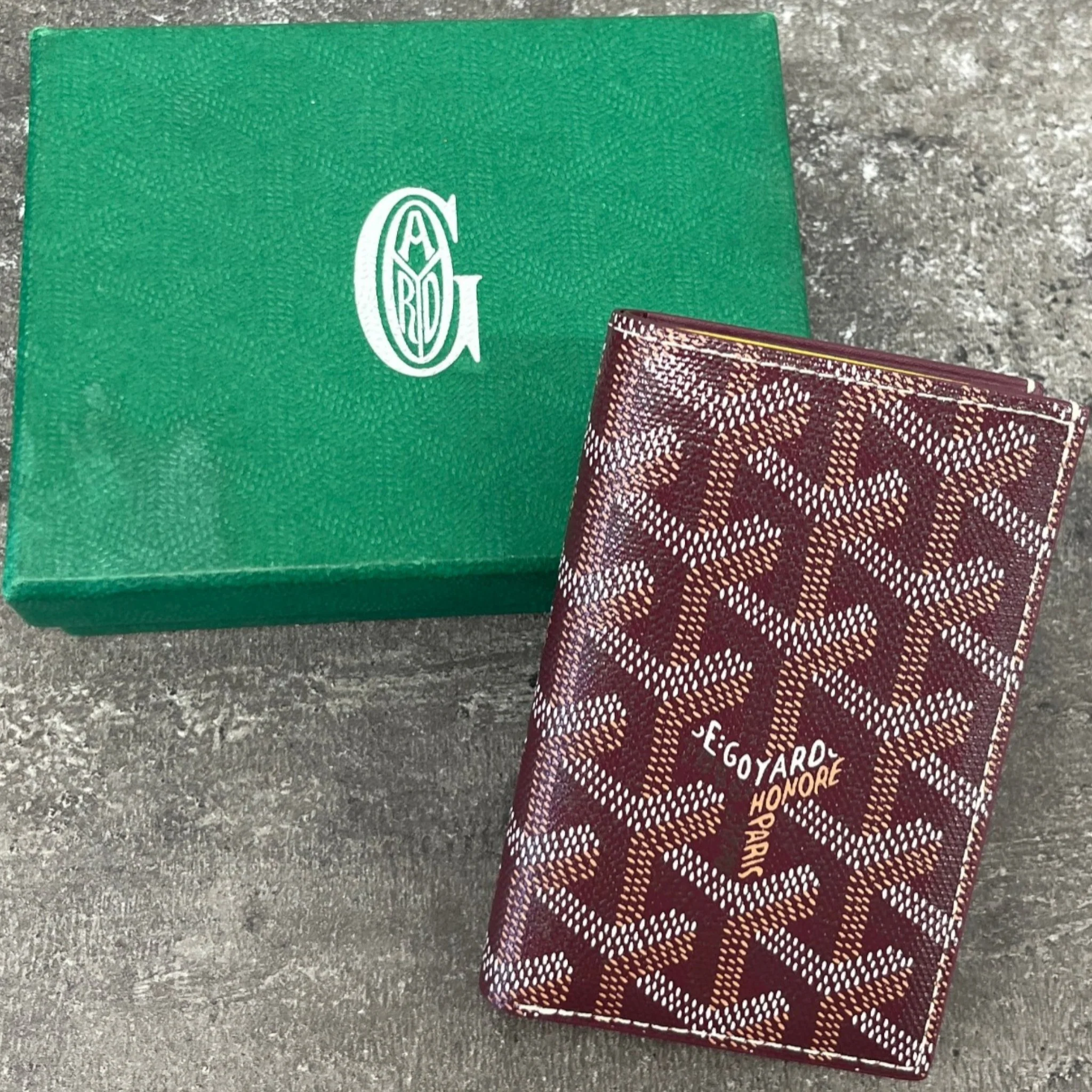 Men's Saint-Pierre Wallet Burgundy - Image 8