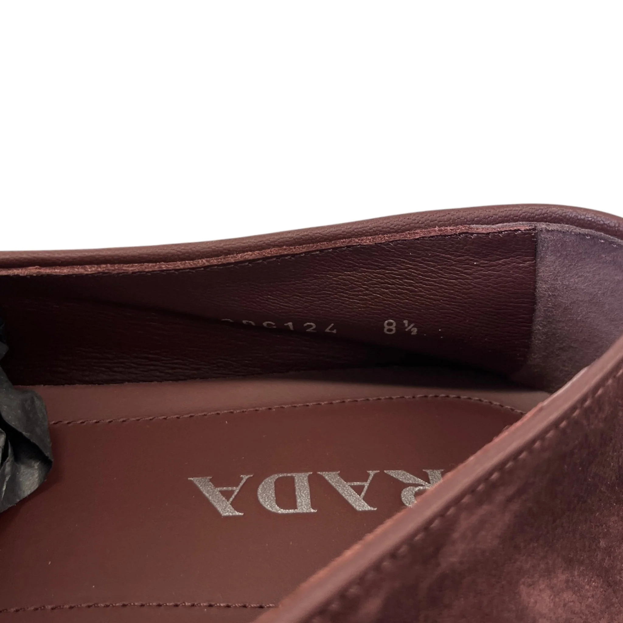 Men's Saint Tropez Bordeaux Loafers Burgundy Size EU 42.5 / UK 8.5 - Image 12