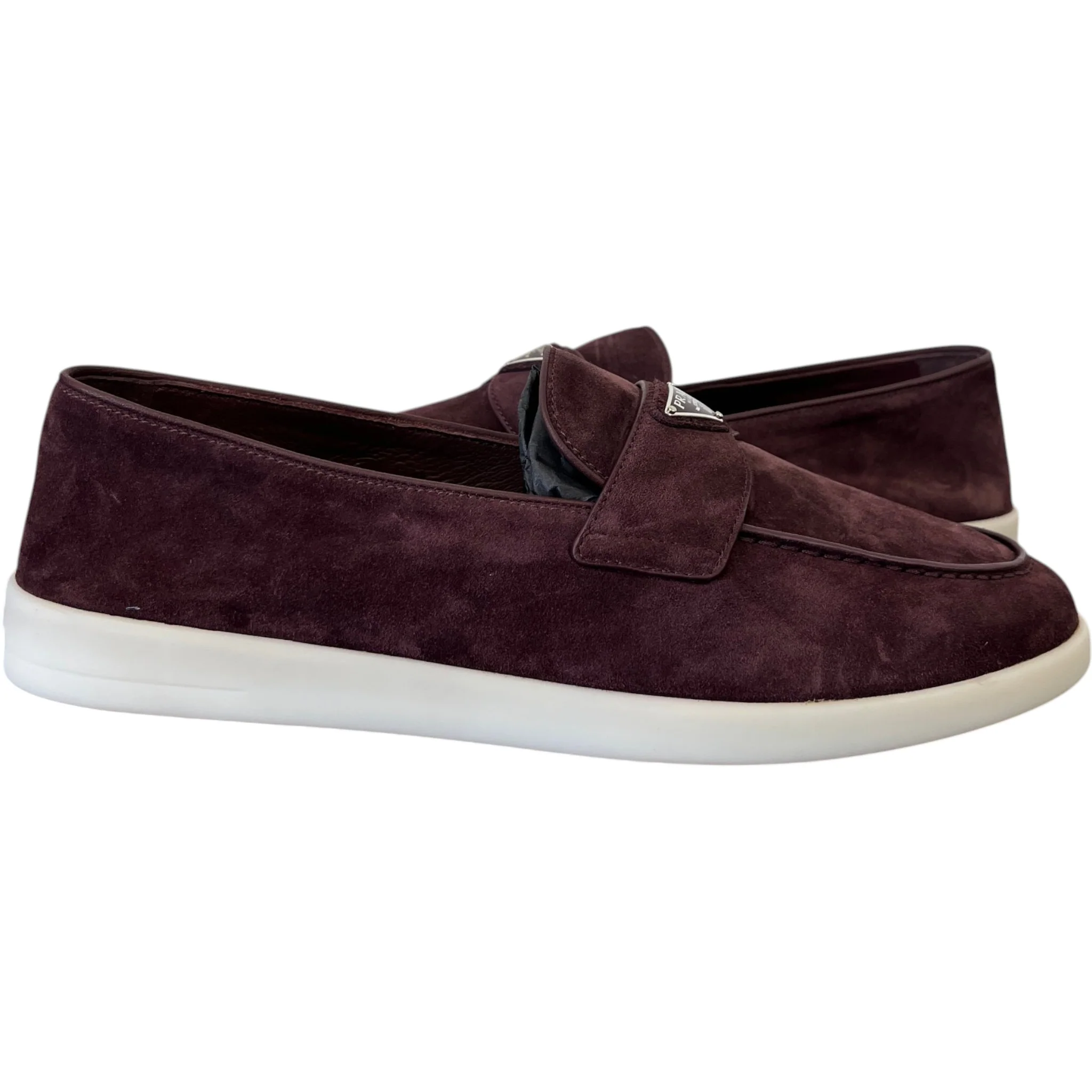 Men's Saint Tropez Bordeaux Loafers Burgundy Size EU 42.5 / UK 8.5 - Image 3