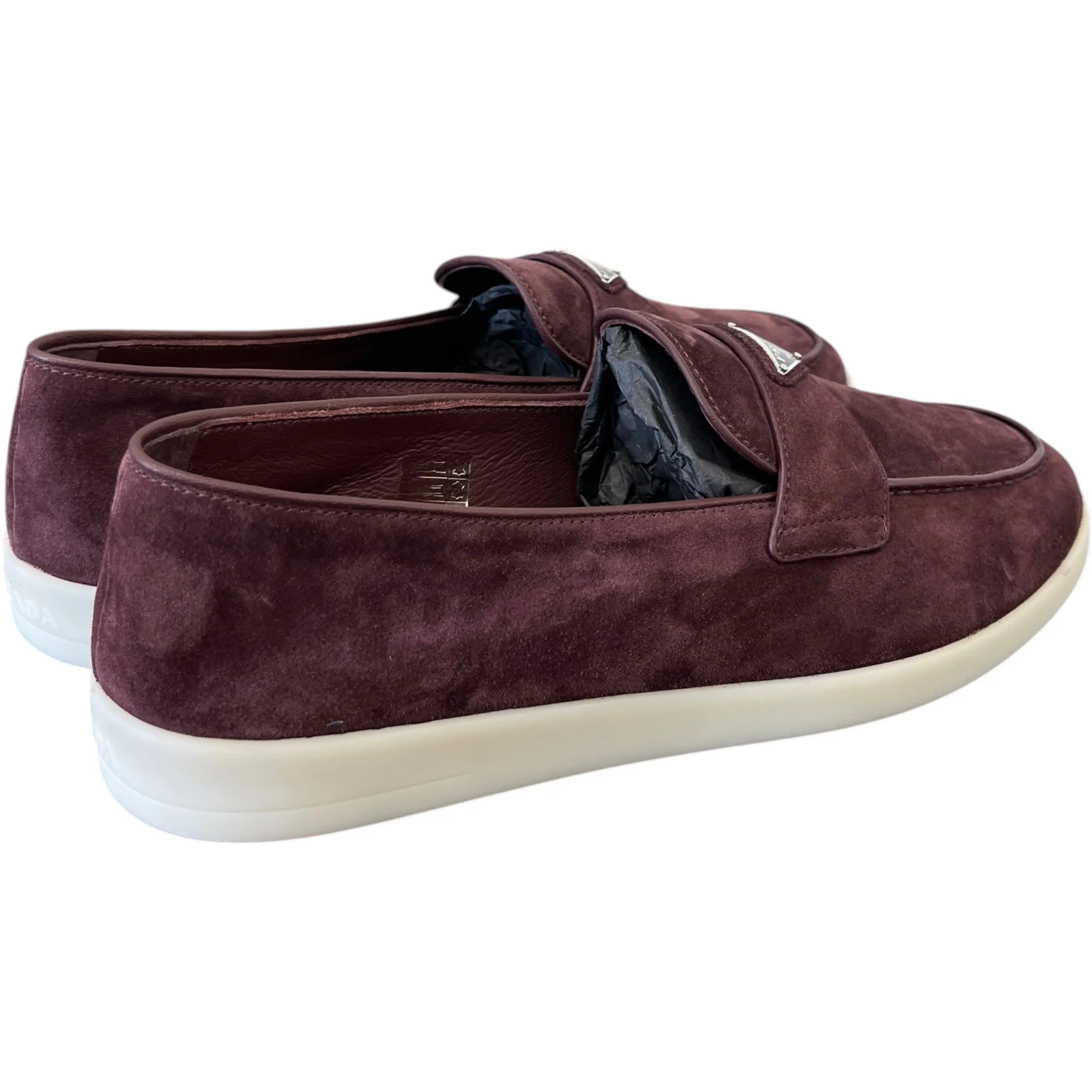 Men's Saint Tropez Bordeaux Loafers Burgundy Size EU 42.5 / UK 8.5 - Image 8