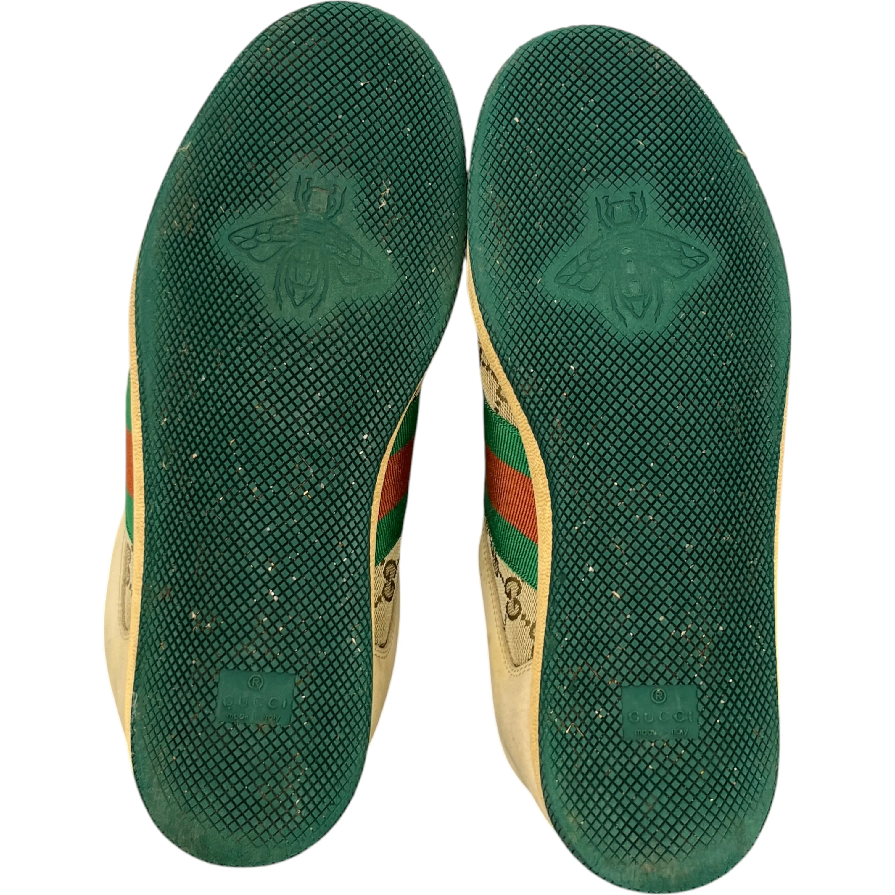 Men's Screener Distressed Low Trainers Green Size EU 42.5 / UK 8.5 - Image 11