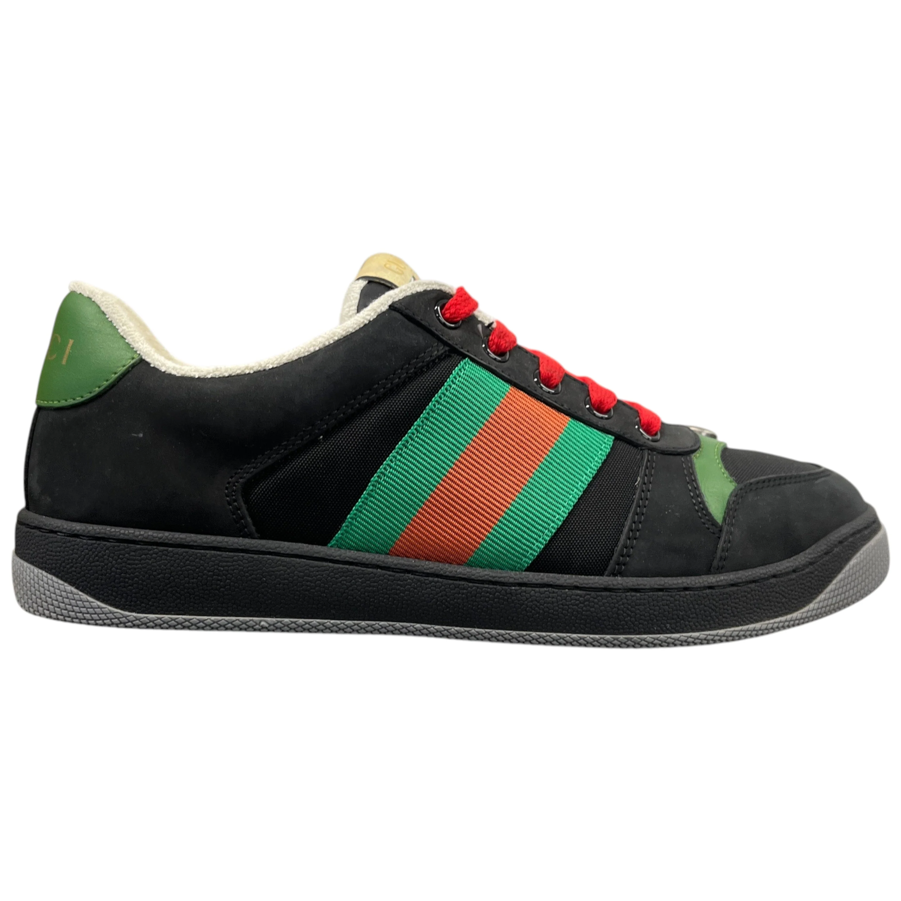 Men's Screener Low Trainers Black Size EU 40.5 / UK 6.5