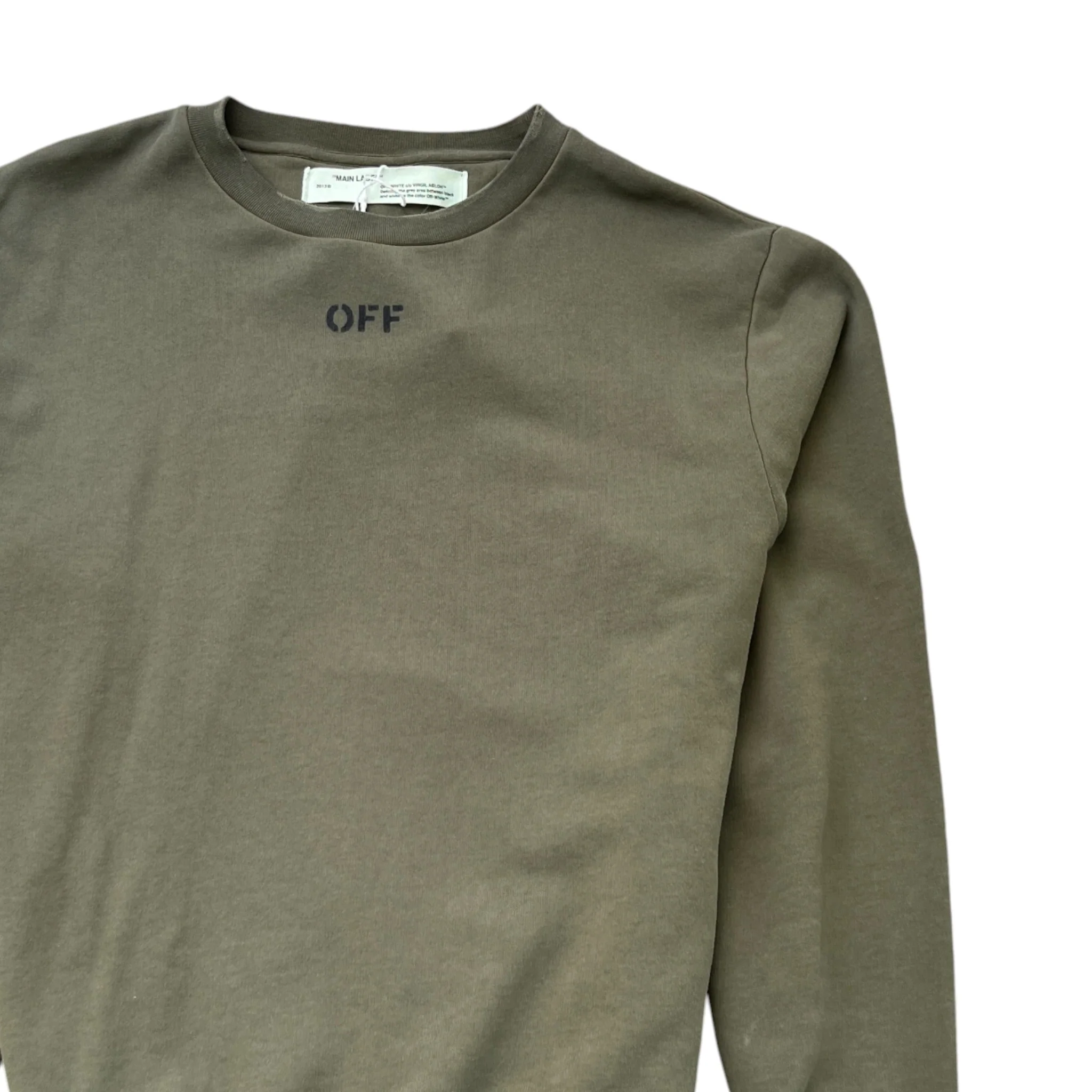 Men's Side Zips Sweatshirt Green Size L - Image 3