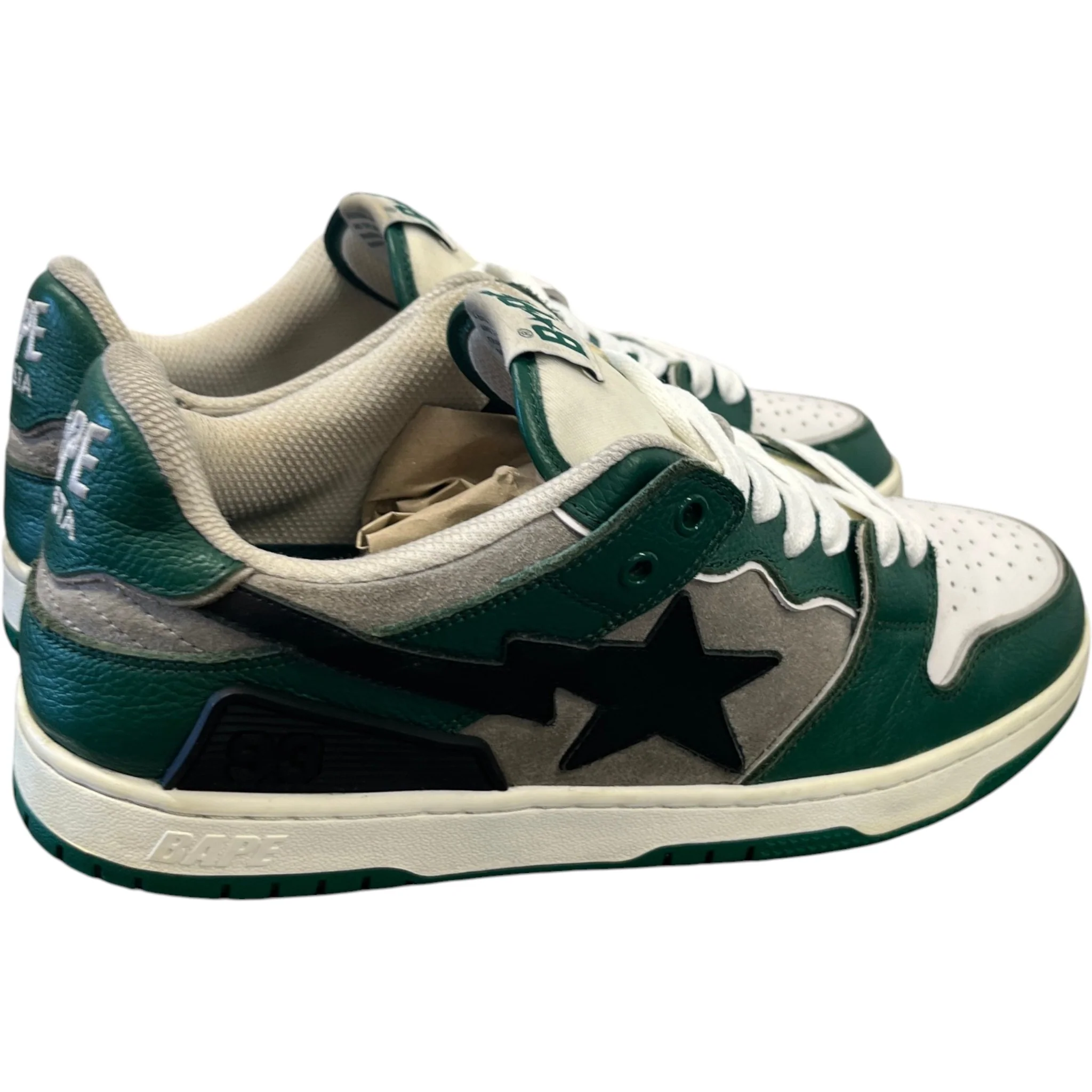Men's Sk8 Sta #1 M2 Low Trainers Green Size EU 44 / UK 10 - Image 8