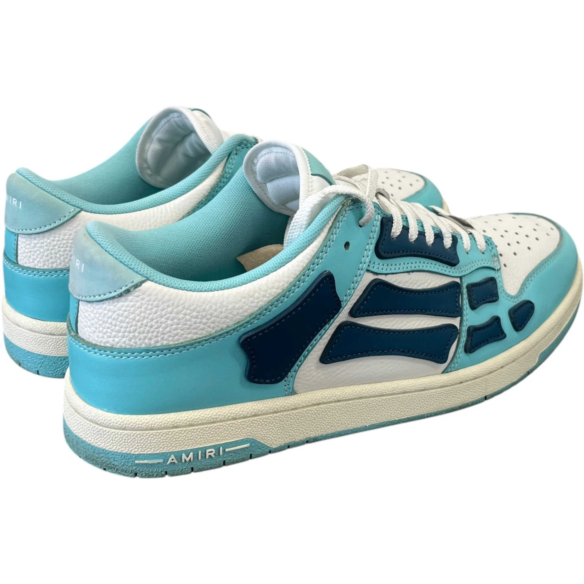 Men's Skeleton Low Trainers Blue Size EU 45 / UK 11 - Image 8