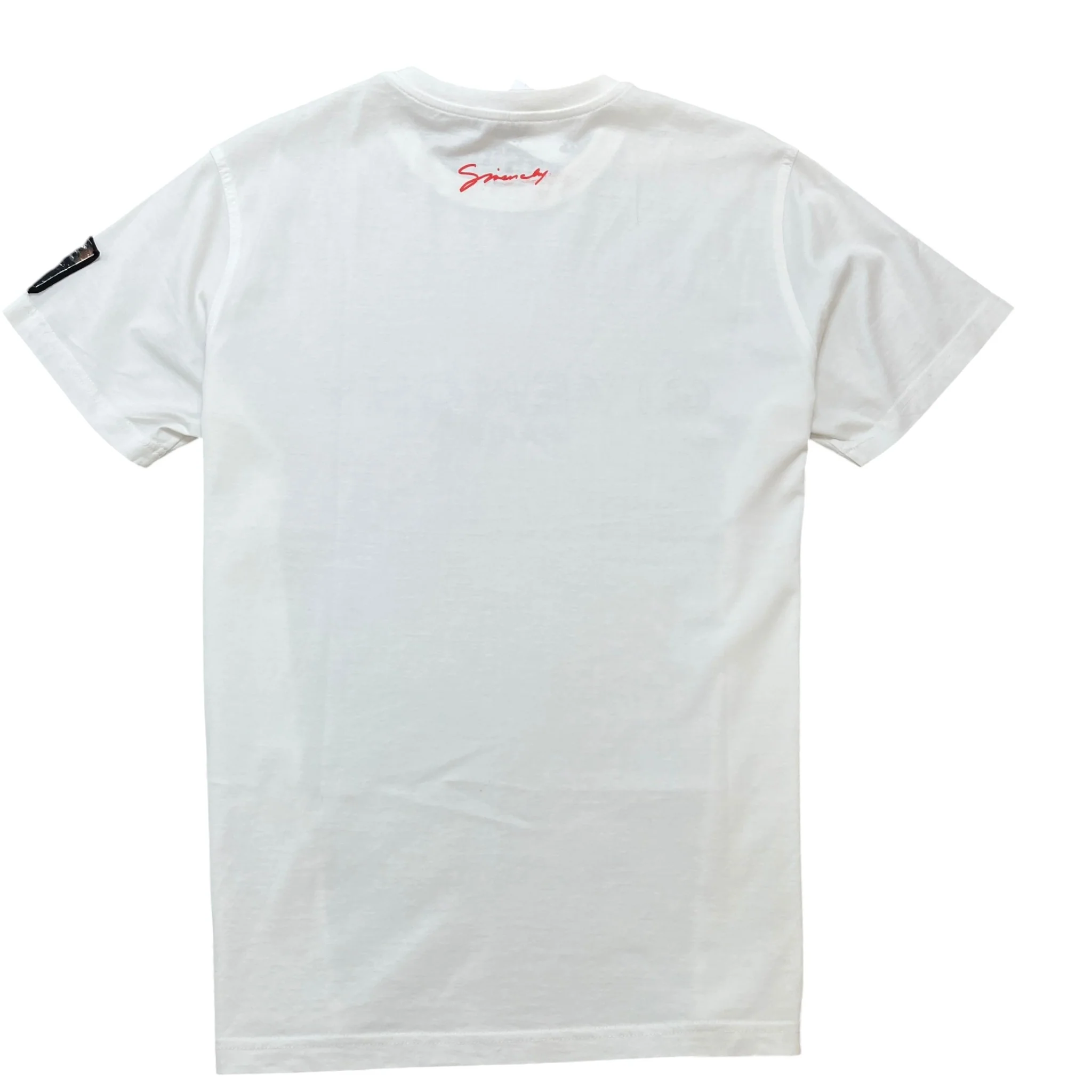 Men's Sketch Logo T-Shirt White Size XS - Image 2