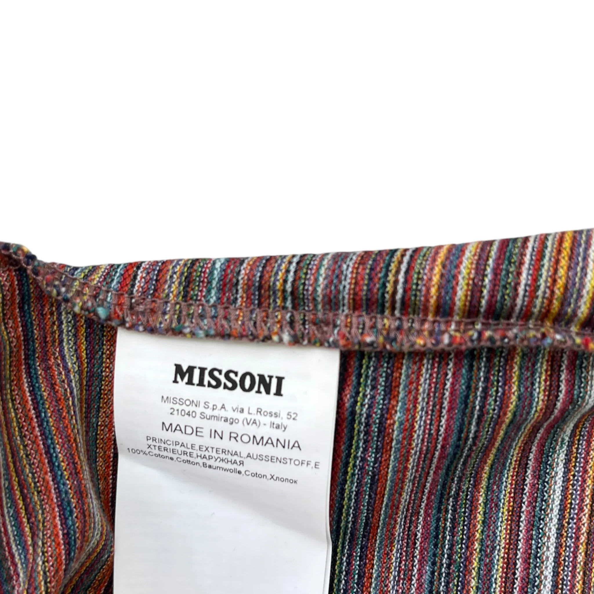 Men's Slub Polo Shirt Multi-Coloured Size S - Image 6