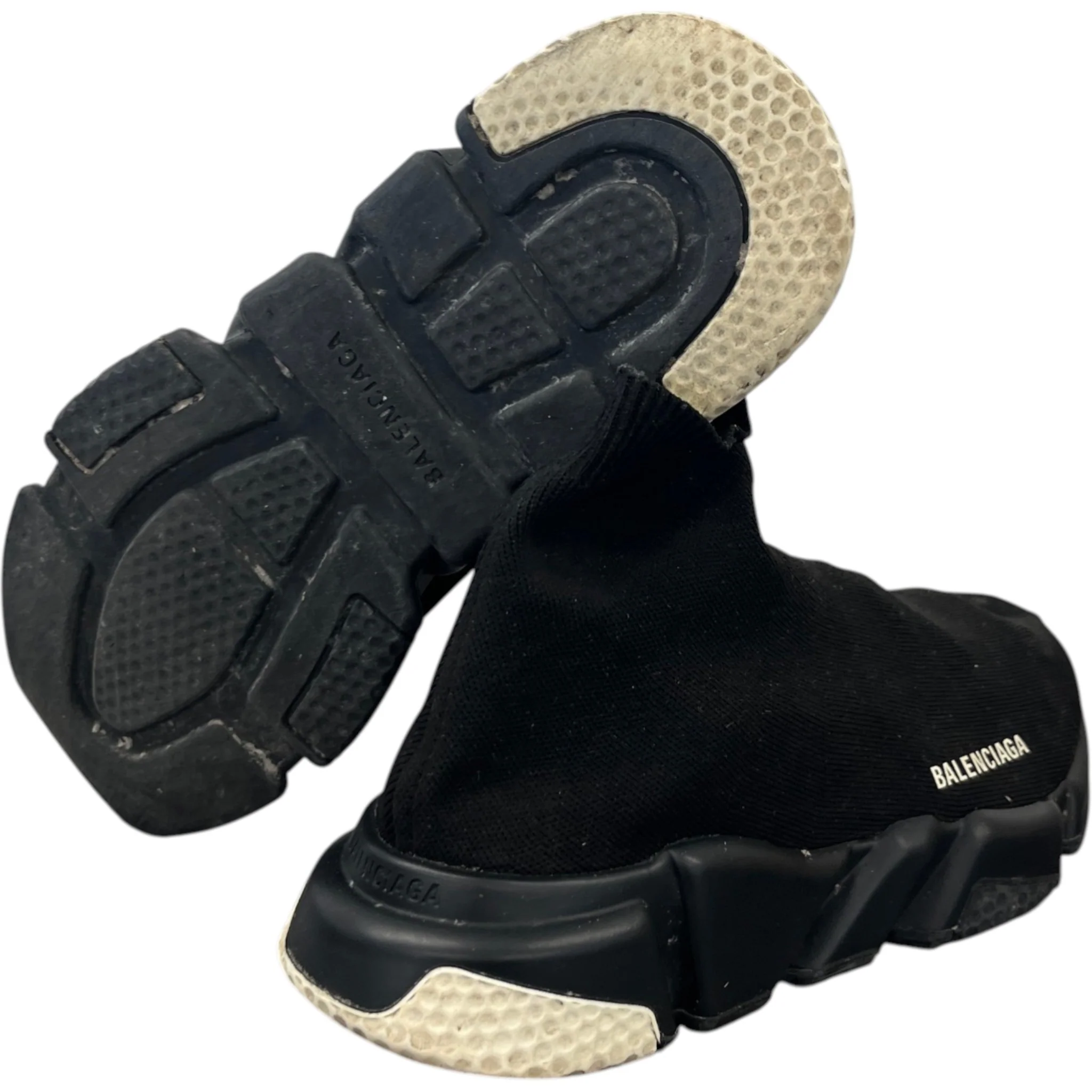Men's Sock Runners High Trainers Black Size EU 41 / UK 7 - Image 10