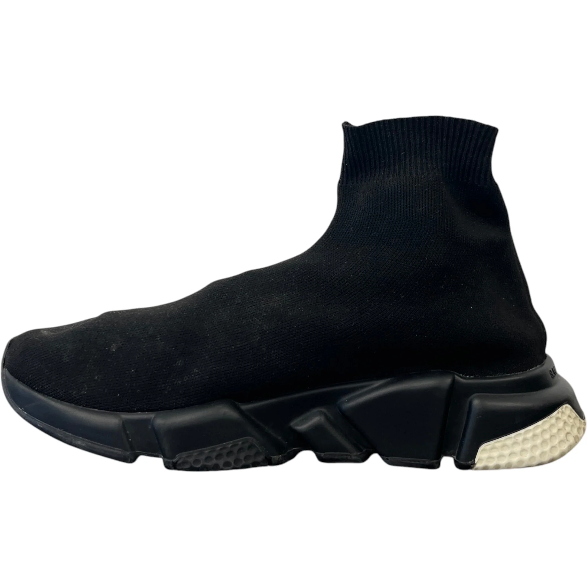 Men's Sock Runners High Trainers Black Size EU 41 / UK 7 - Image 2