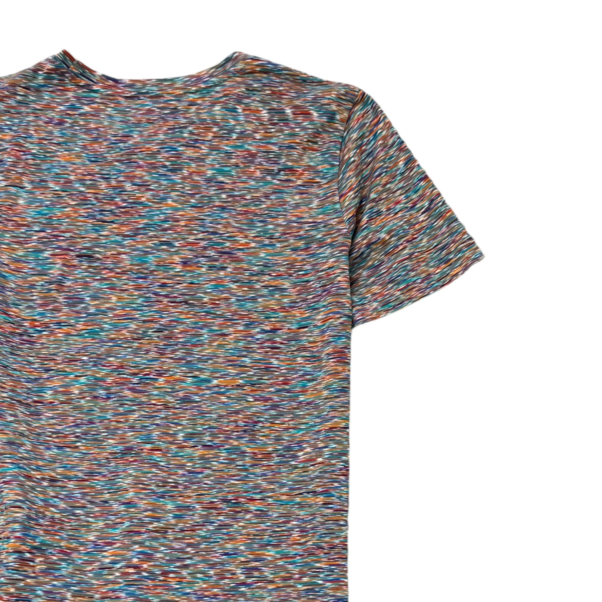 Men's Space Dye T-Shirt Multi-Coloured Size XS - Image 4