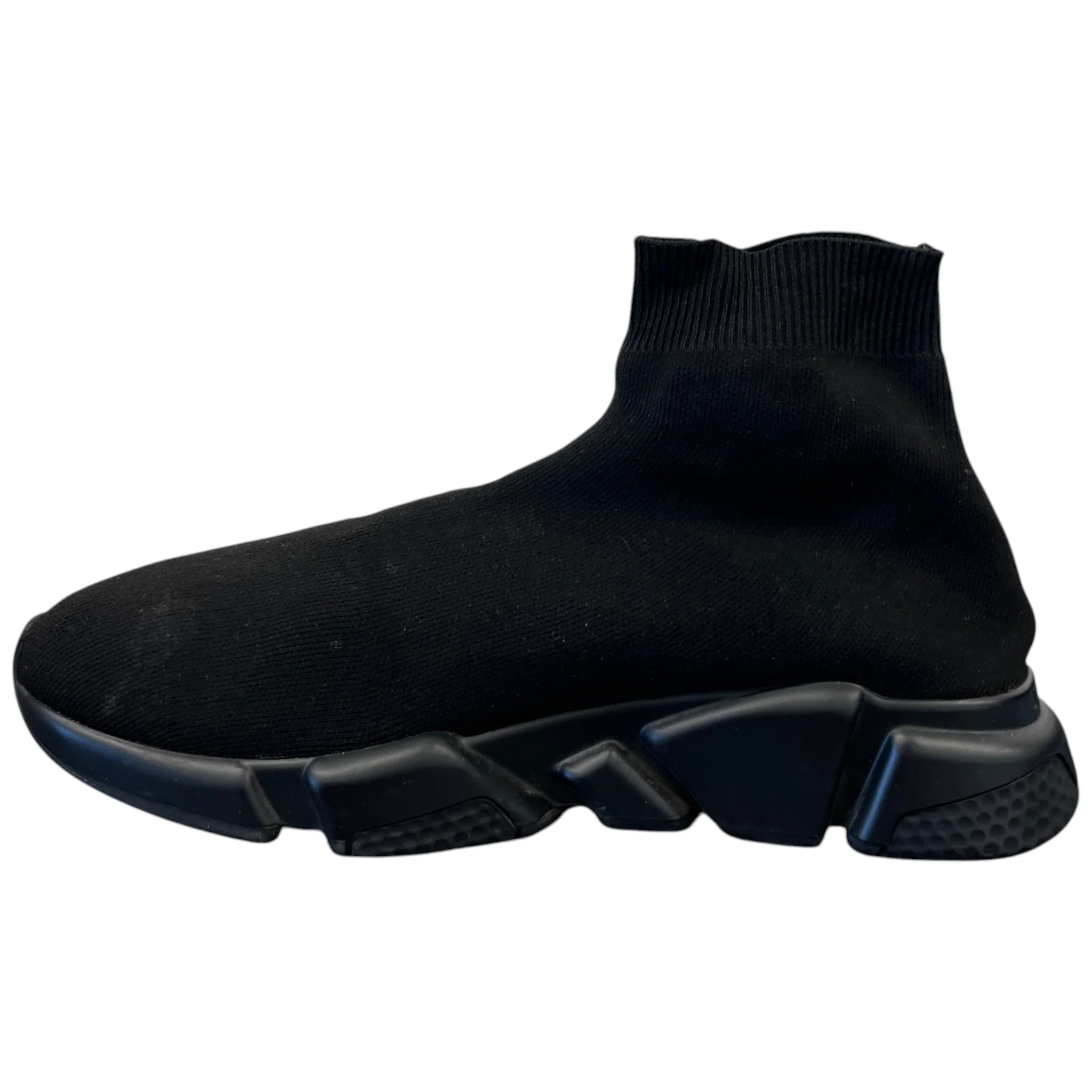 Men's Speed Graffiti High Trainers Black Size EU 42 / UK 8 - Image 2