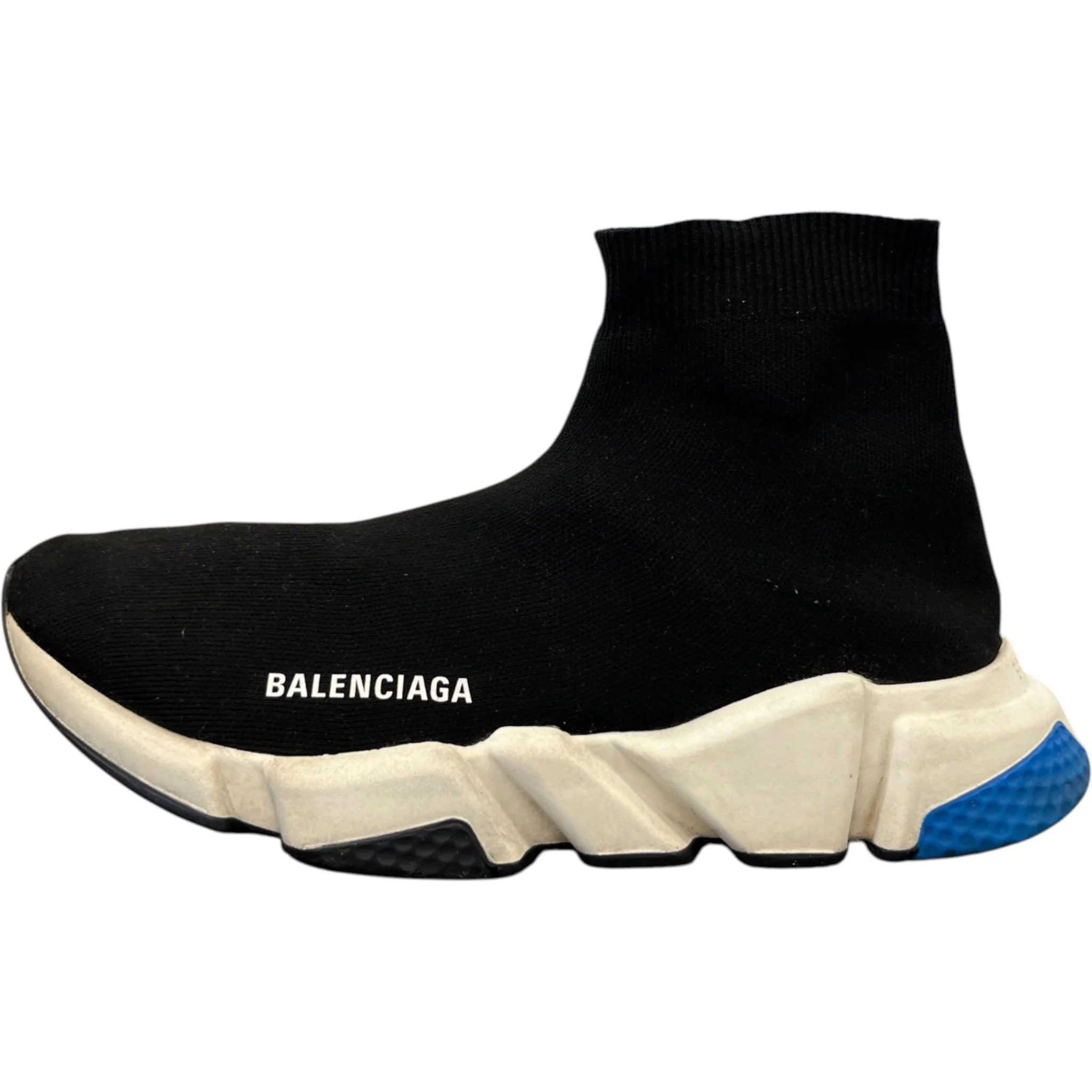 Men's Speed Sock High Trainers Black Size EU 41 / UK 7 - Image 2