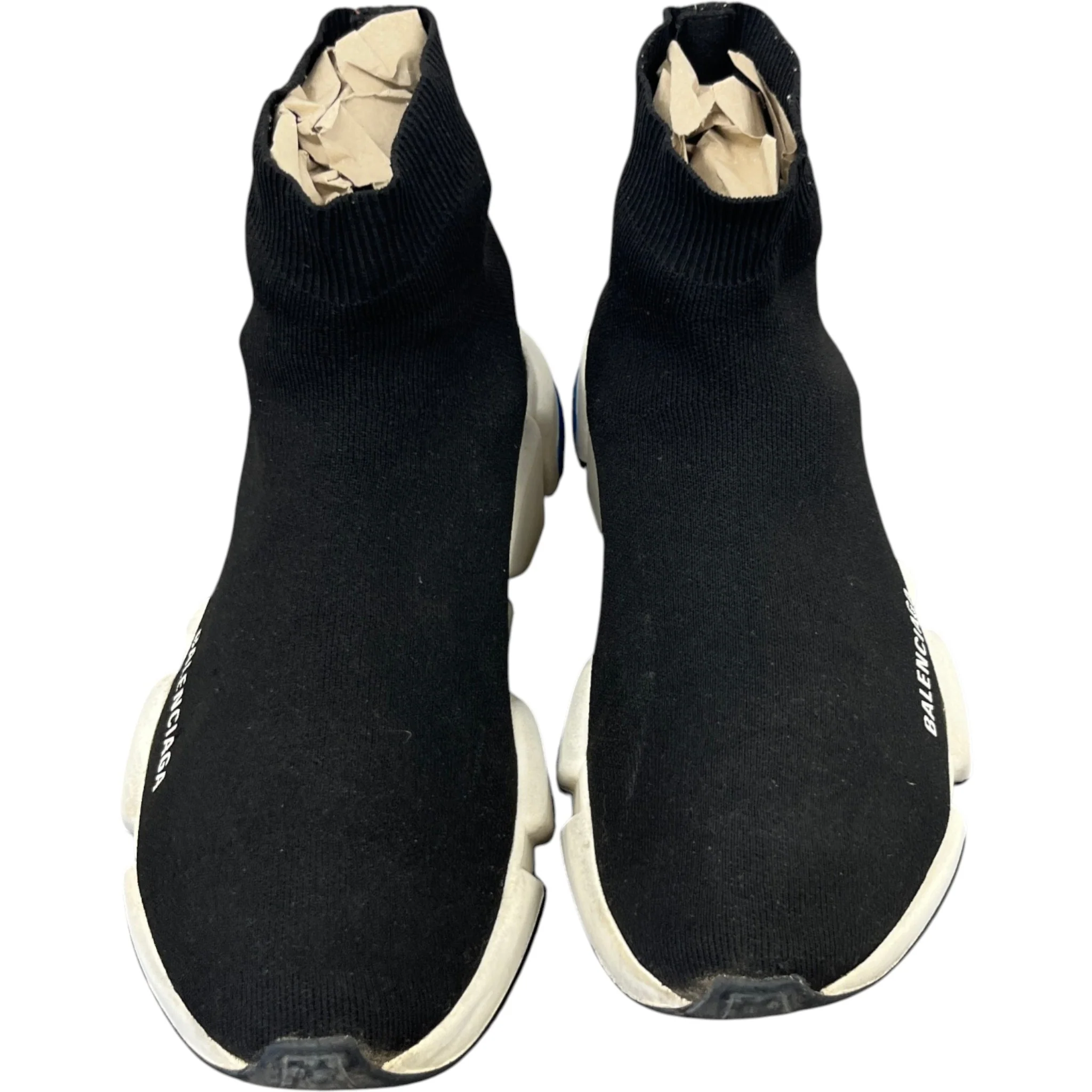 Men's Speed Sock High Trainers Black Size EU 41 / UK 7 - Image 6