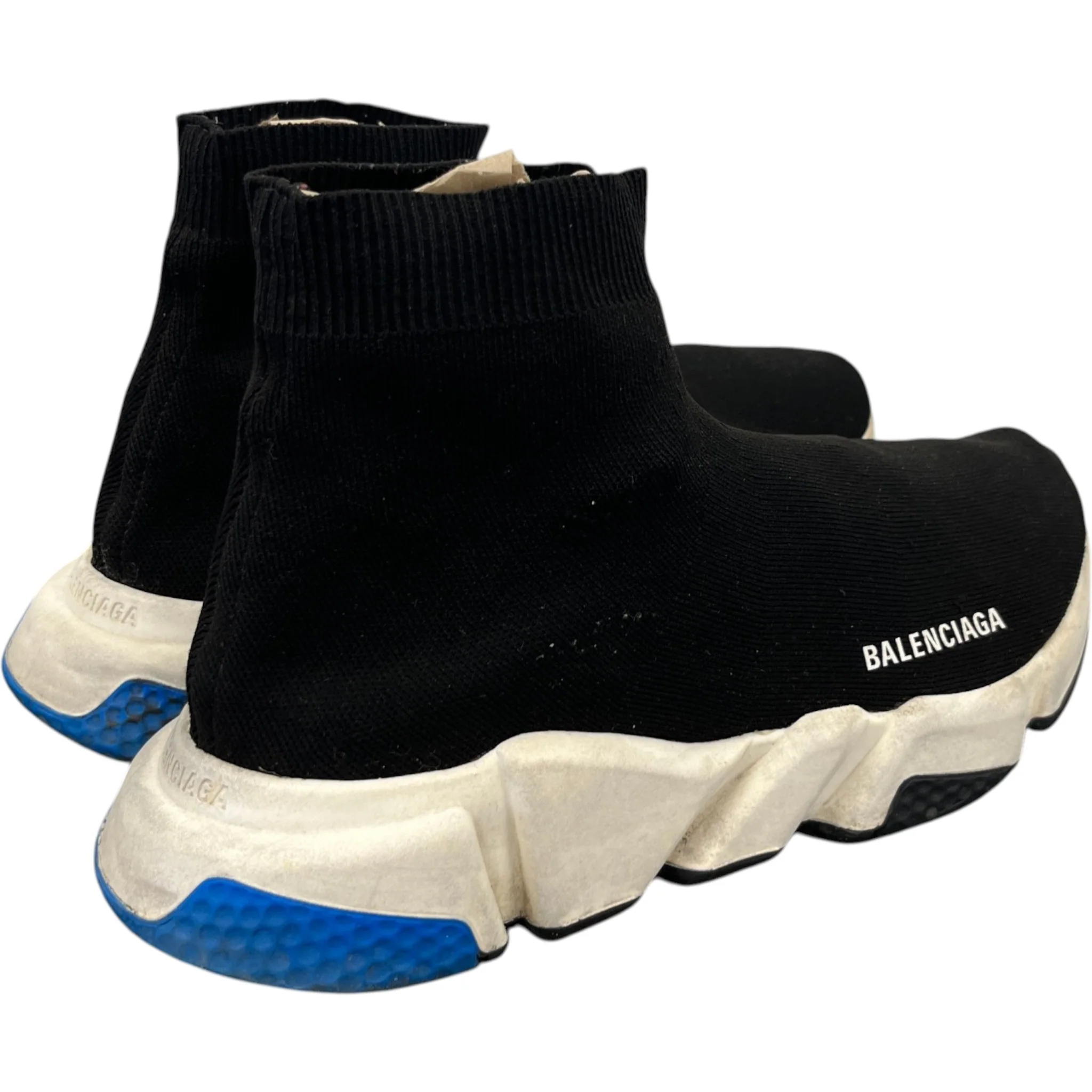 Men's Speed Sock High Trainers Black Size EU 41 / UK 7 - Image 8