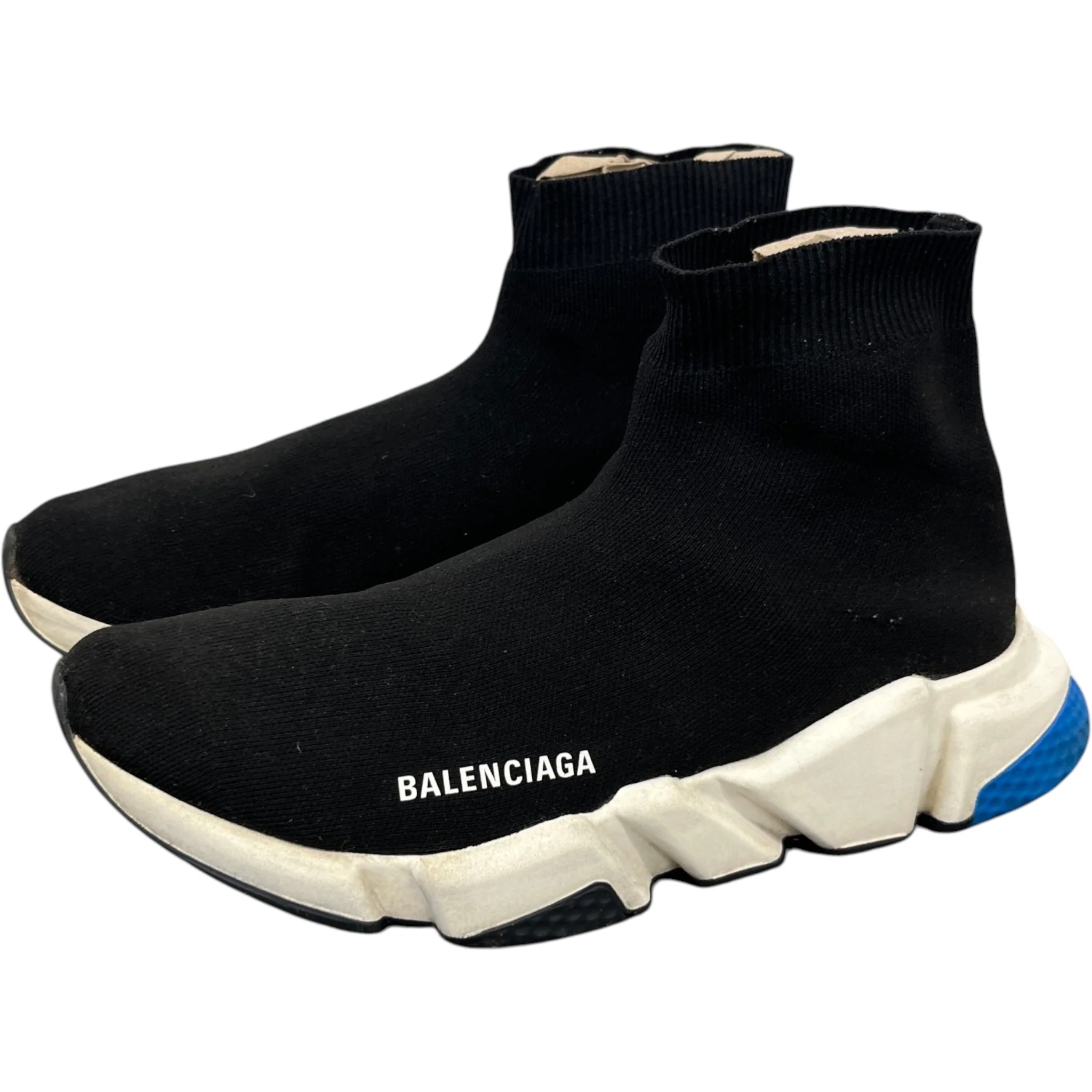 Men's Speed Sock High Trainers Black Size EU 41 / UK 7 - Image 9